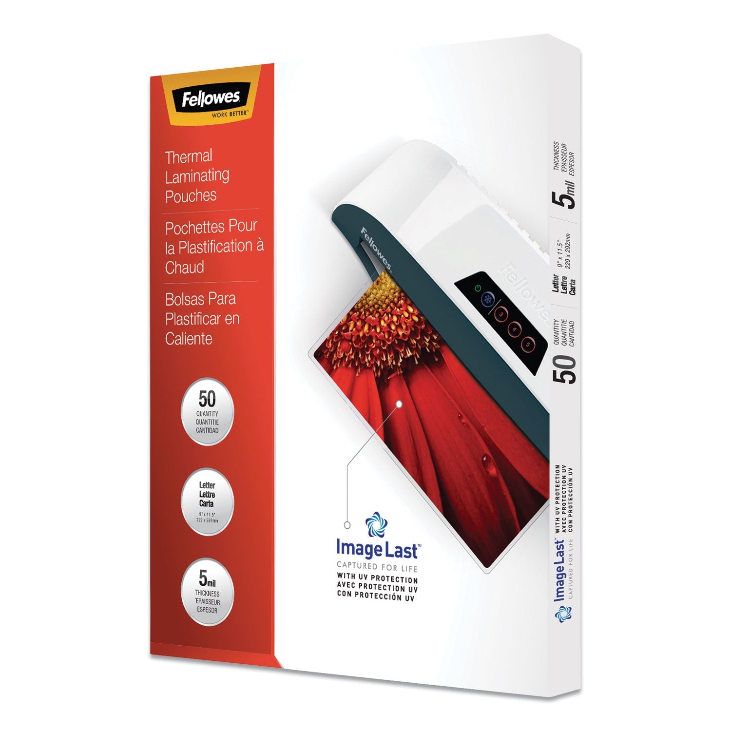 ImageLast Laminating Pouches | 5 Mil UV 50-Pack