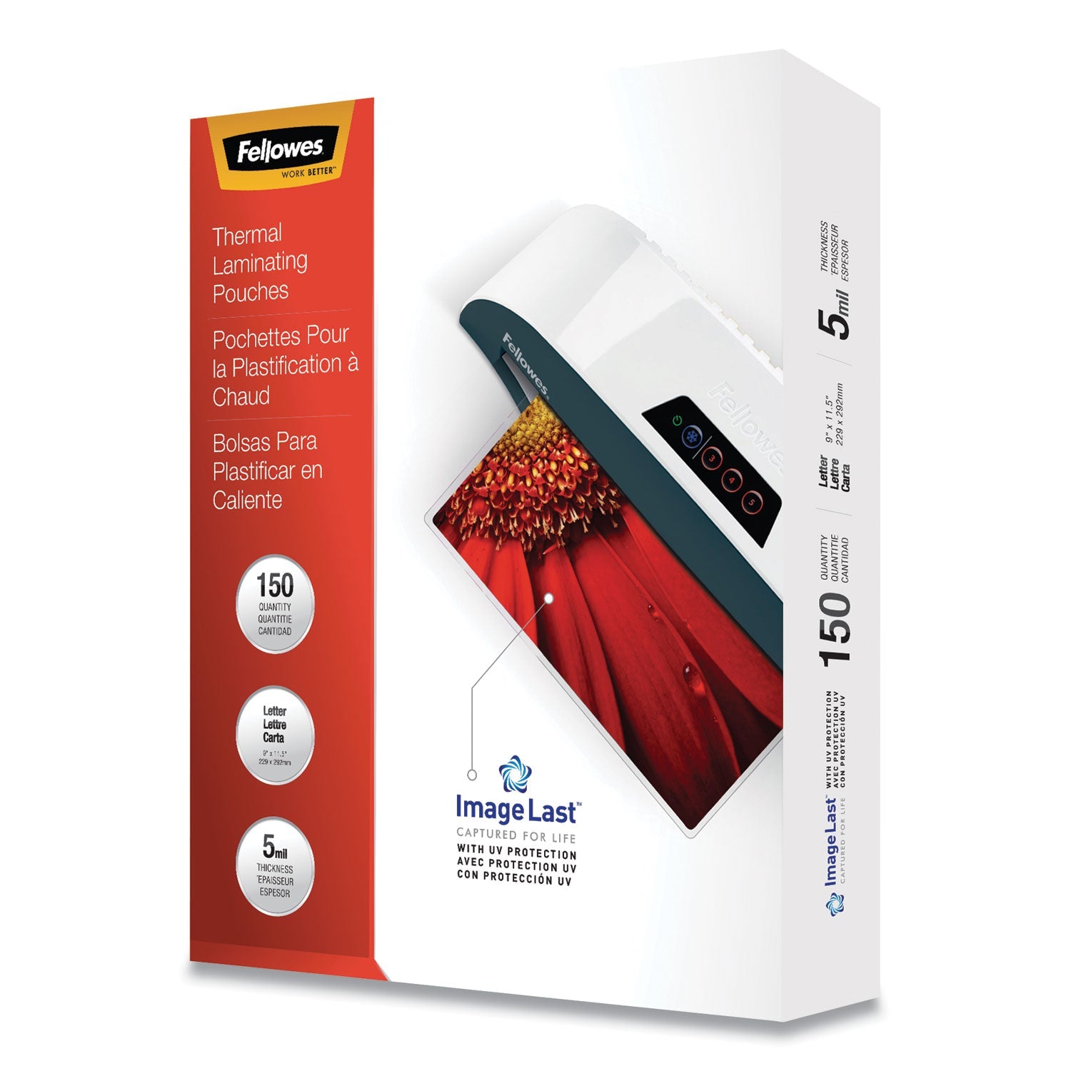 ImageLast Laminating Pouches | 5 Mil UV 150-Pack
