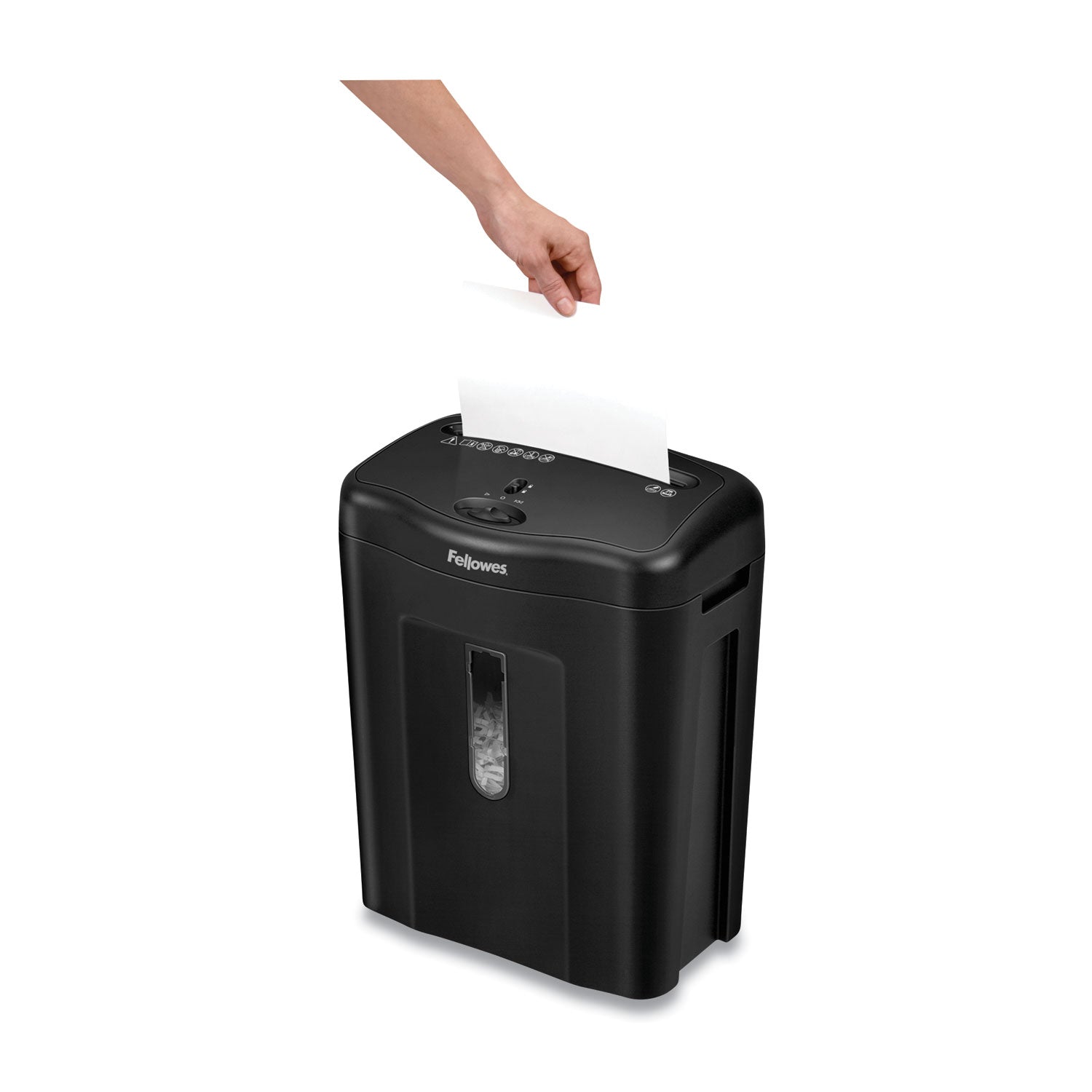 Fellowes® Powershred 11c Cross-Cut Shredder, 11 Manual Sheet Capacity
