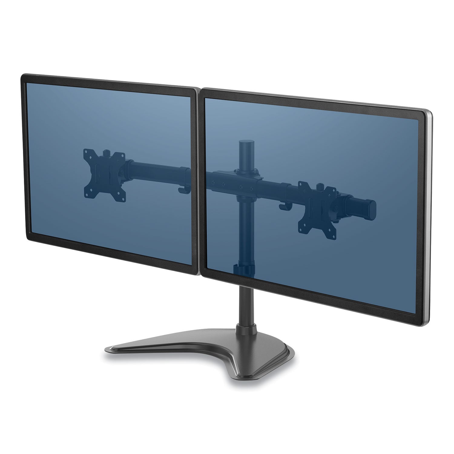 Dual Monitor Arm | Freestanding Ergonomic Mount