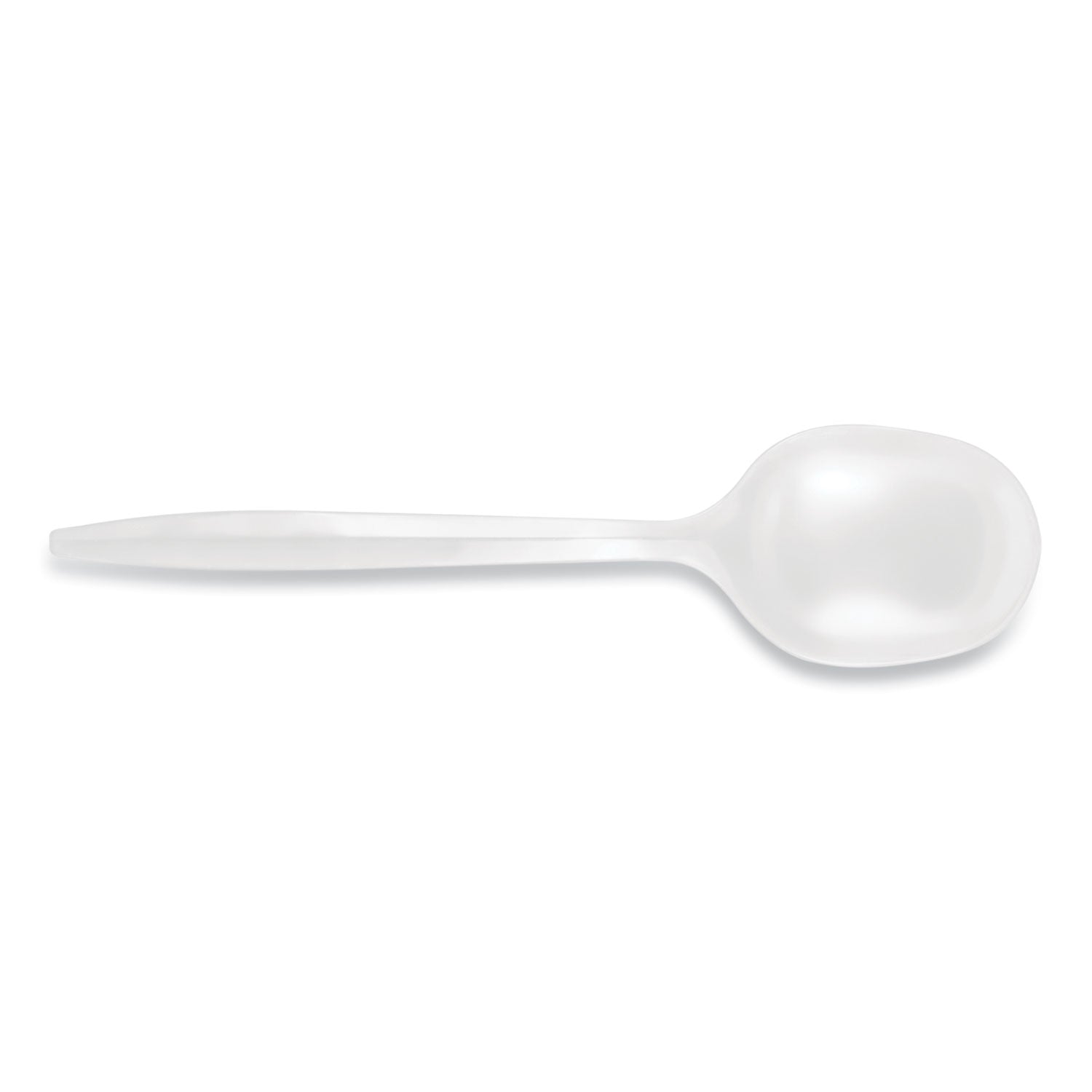 Mediumweight Polypropylene Soup Spoon | 1000/Ctn
