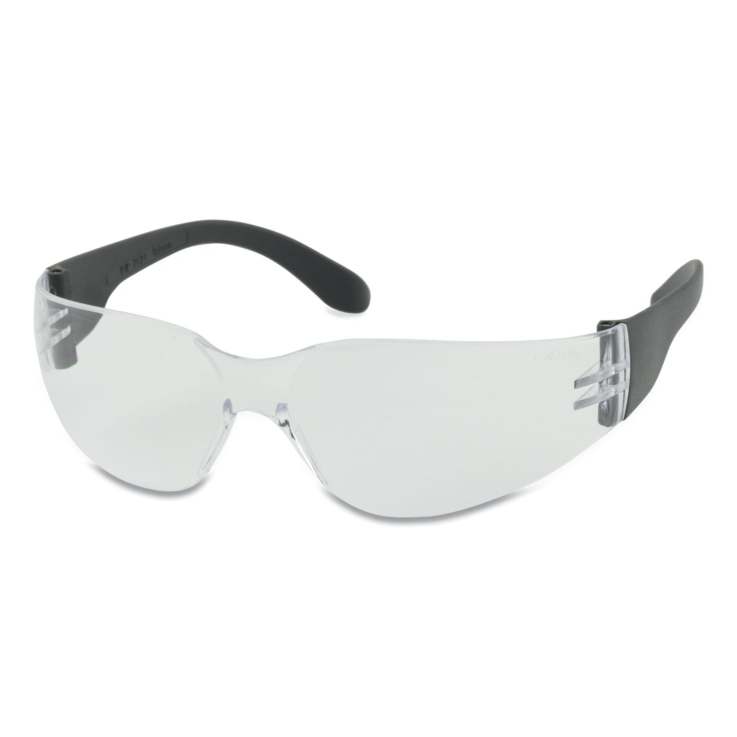 Bouton® Zenon Z12 Polycarbonate Safety Glasses, Scratch-Resistant, Clear Lens