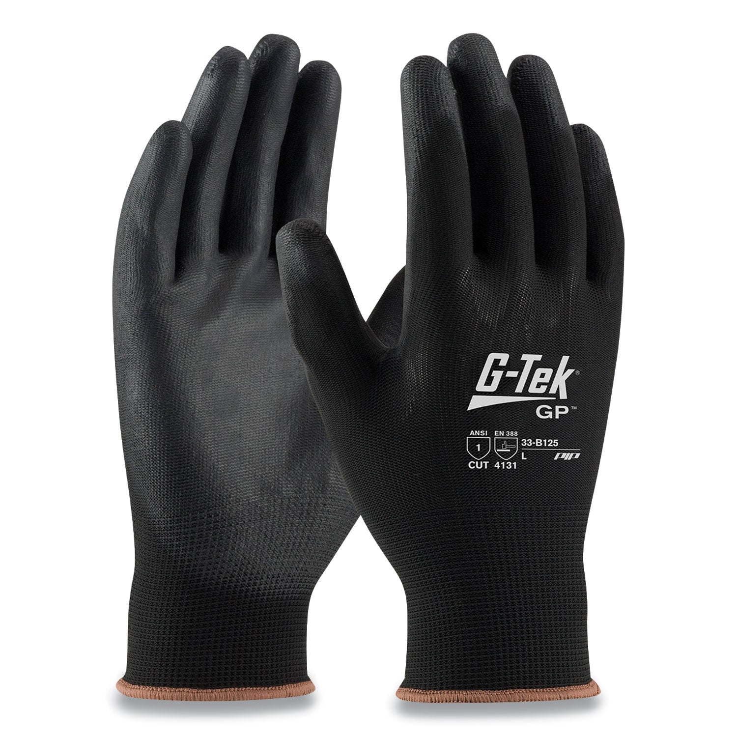 Polyurethane-Coated Nylon Gloves | Lg | 12-Pk