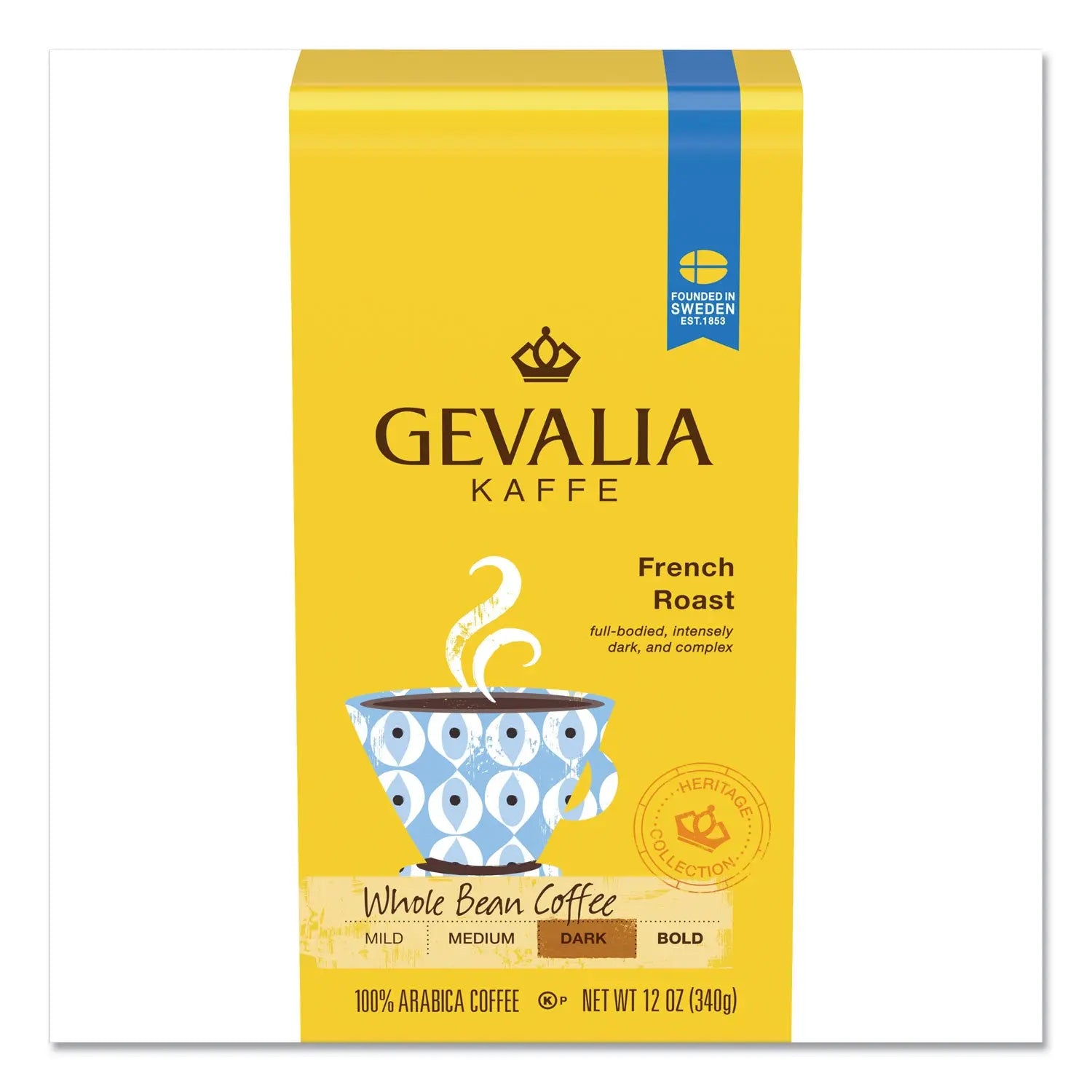 Gevalia® Coffee, French Roast, Ground, 12 Oz Bag