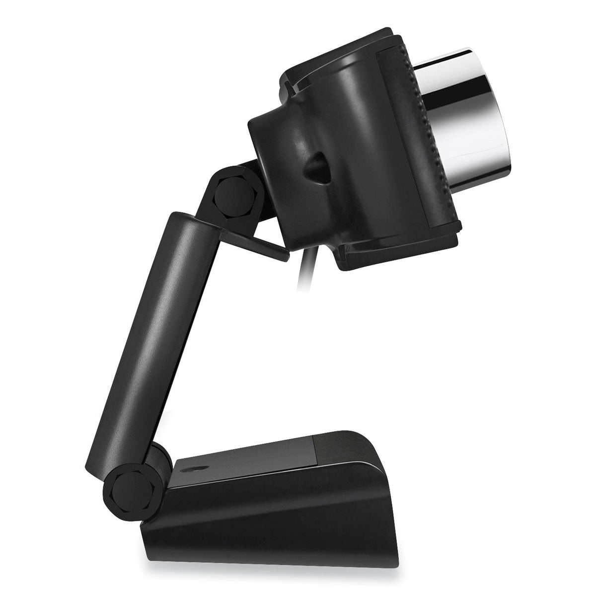 Adesso Cybertrack H4 1080p Hd Usb Manual Focus Webcam With Microphone, 1920 Pixels X 1080 Pixels, 2.1 Mpixels, Black
