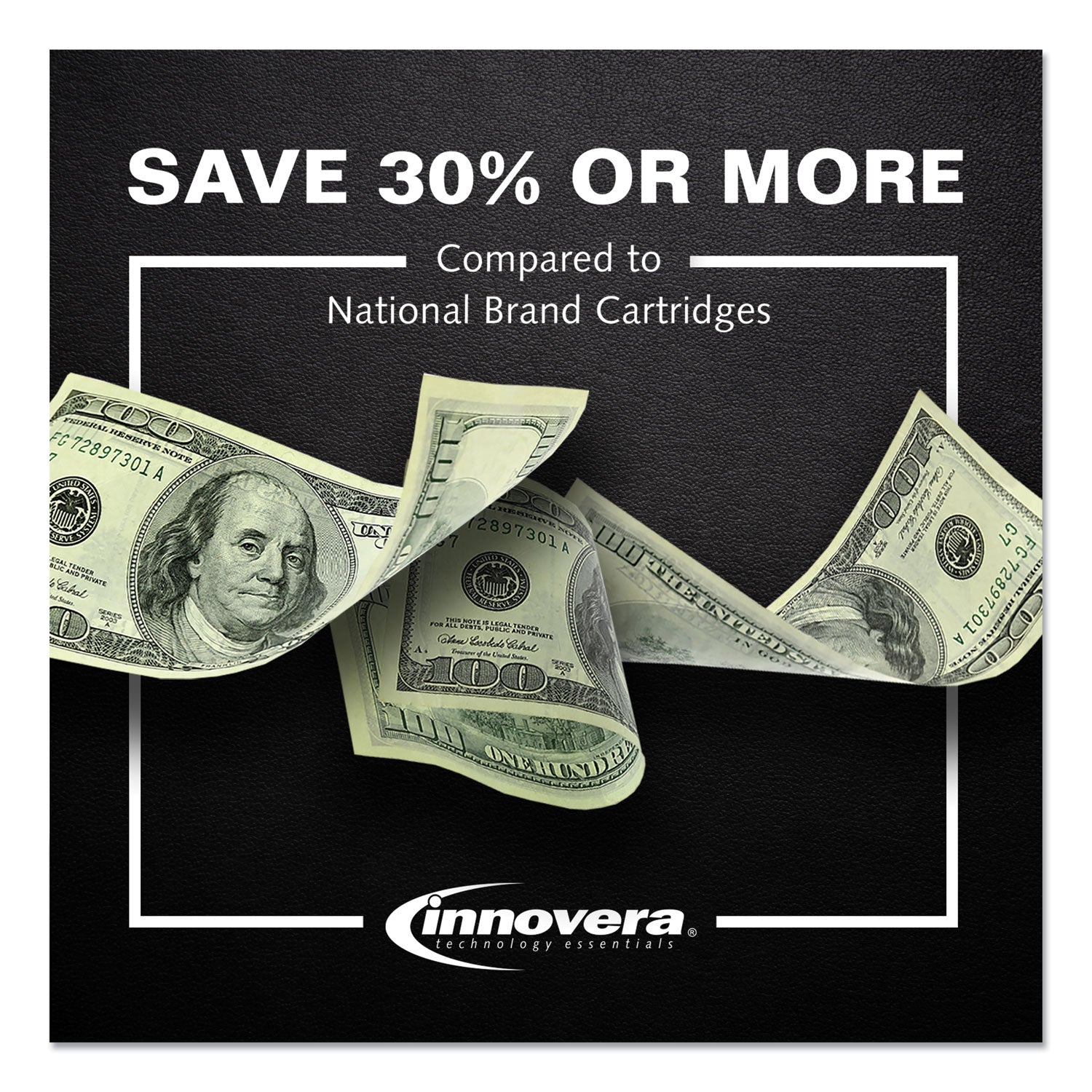 Innovera® Remanufactured Cyan High-Yield Ink, Replacement for LC103C, 600 Page-Yield - Bloom Skins