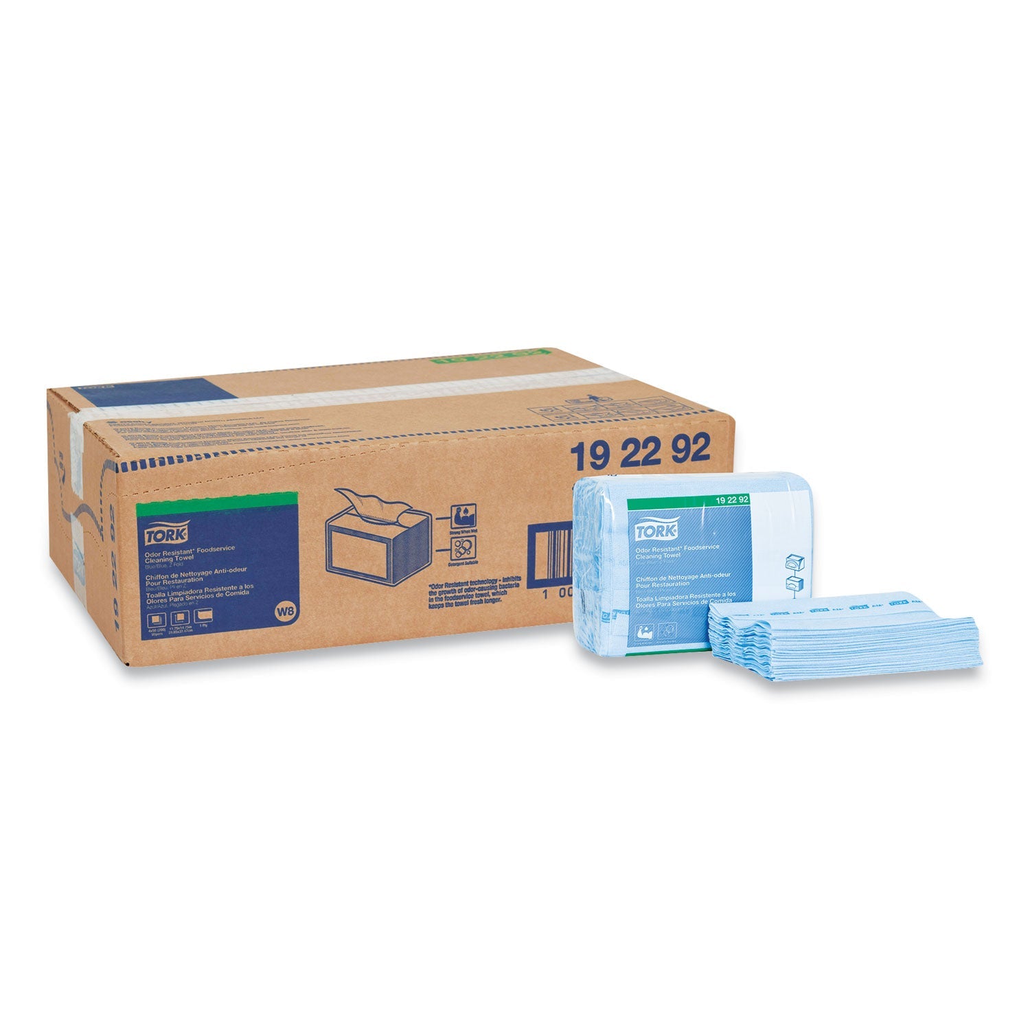 Tork® Small Pack Foodservice Cloth | Blue