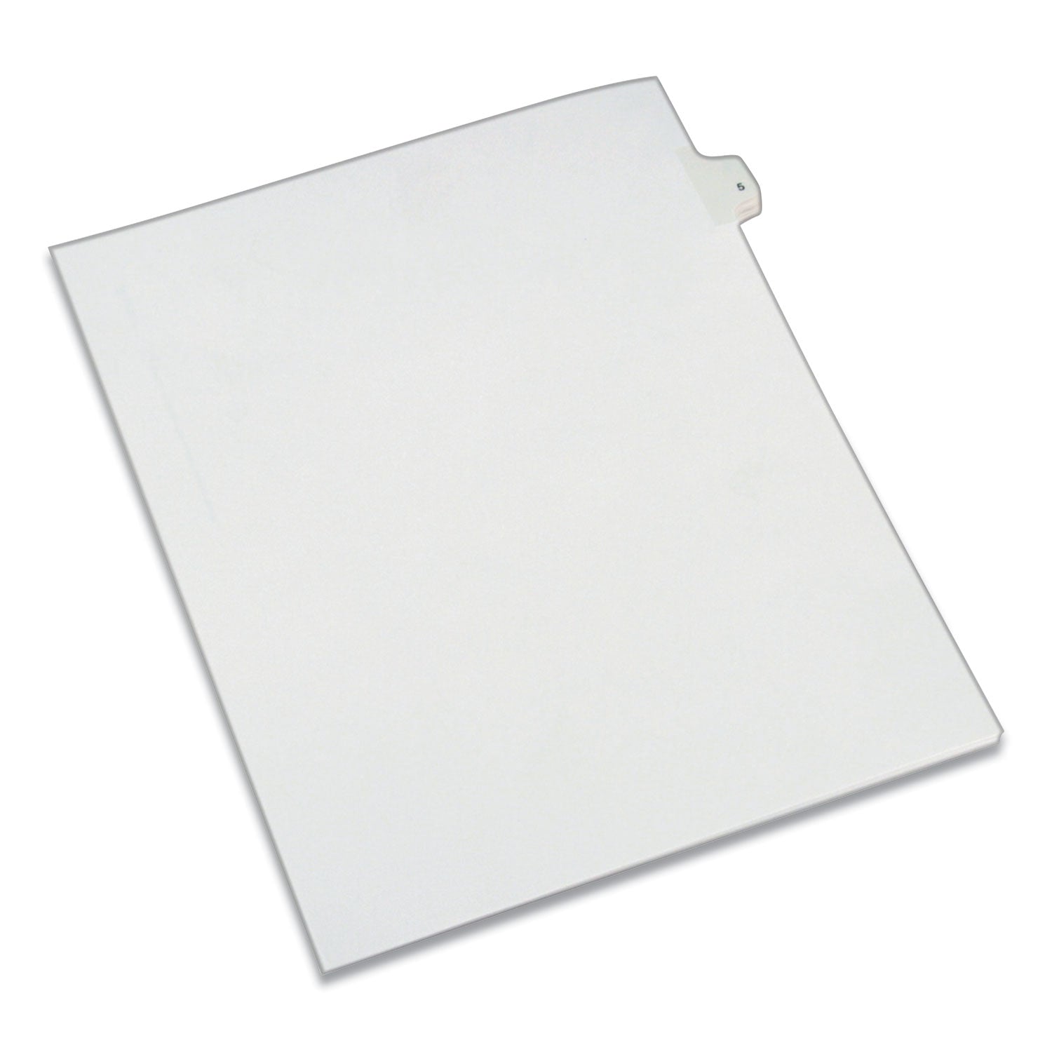 Legal Exhibit Dividers | 10-Tab, No. 5