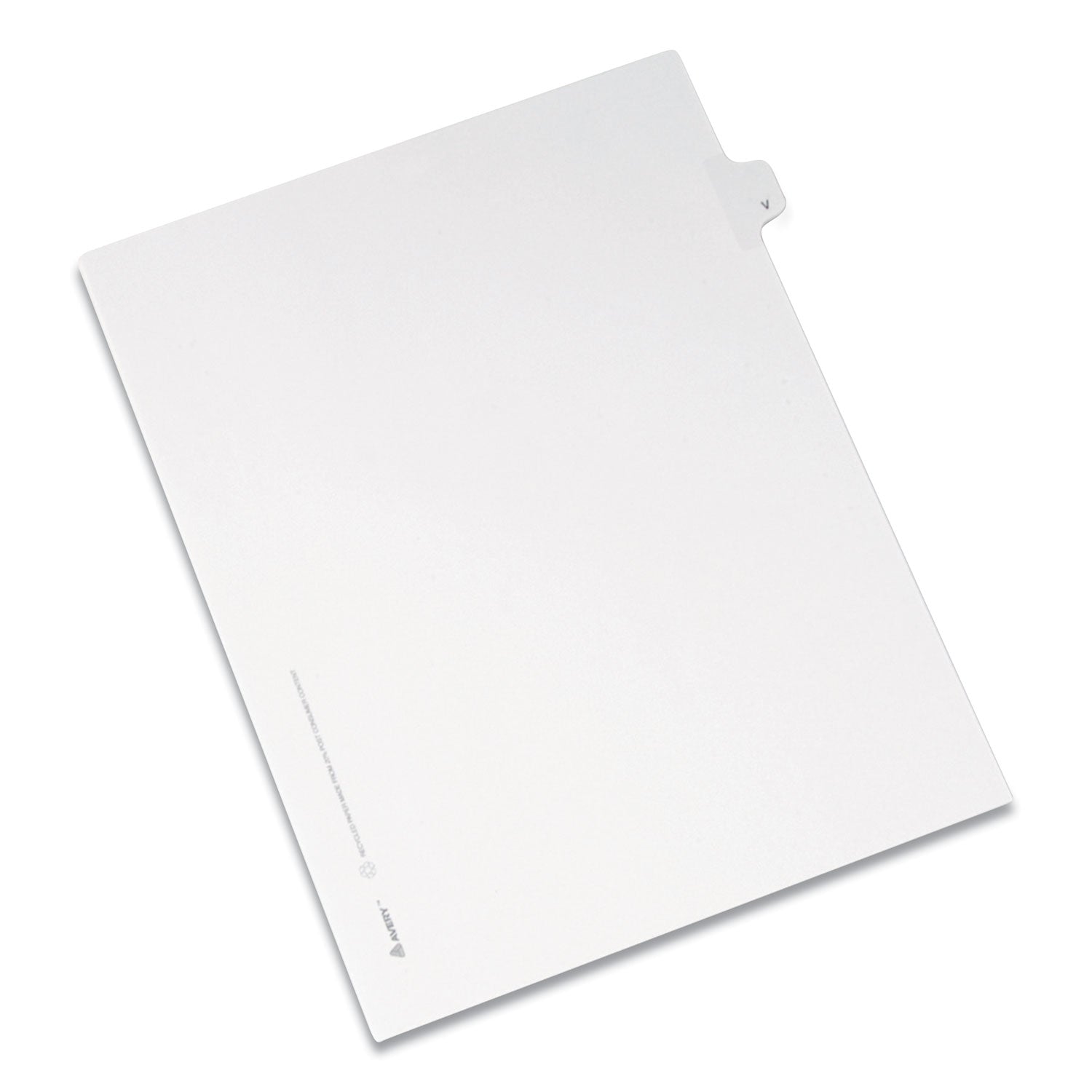 Legal Exhibit Dividers | 26-Tab, V | Allstate