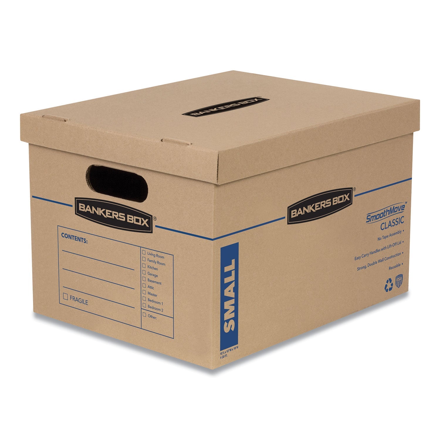SmoothMove Classic Moving/Storage Boxes | Small