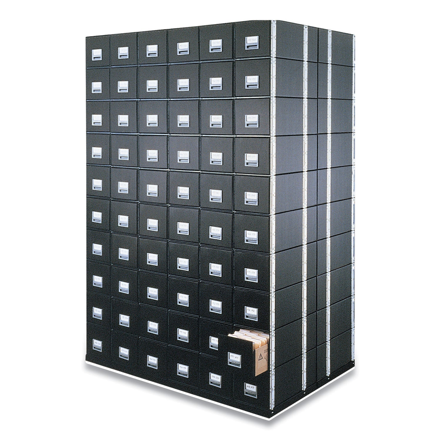 Staxonsteel Storage Drawers | Legal 6-Pack Black