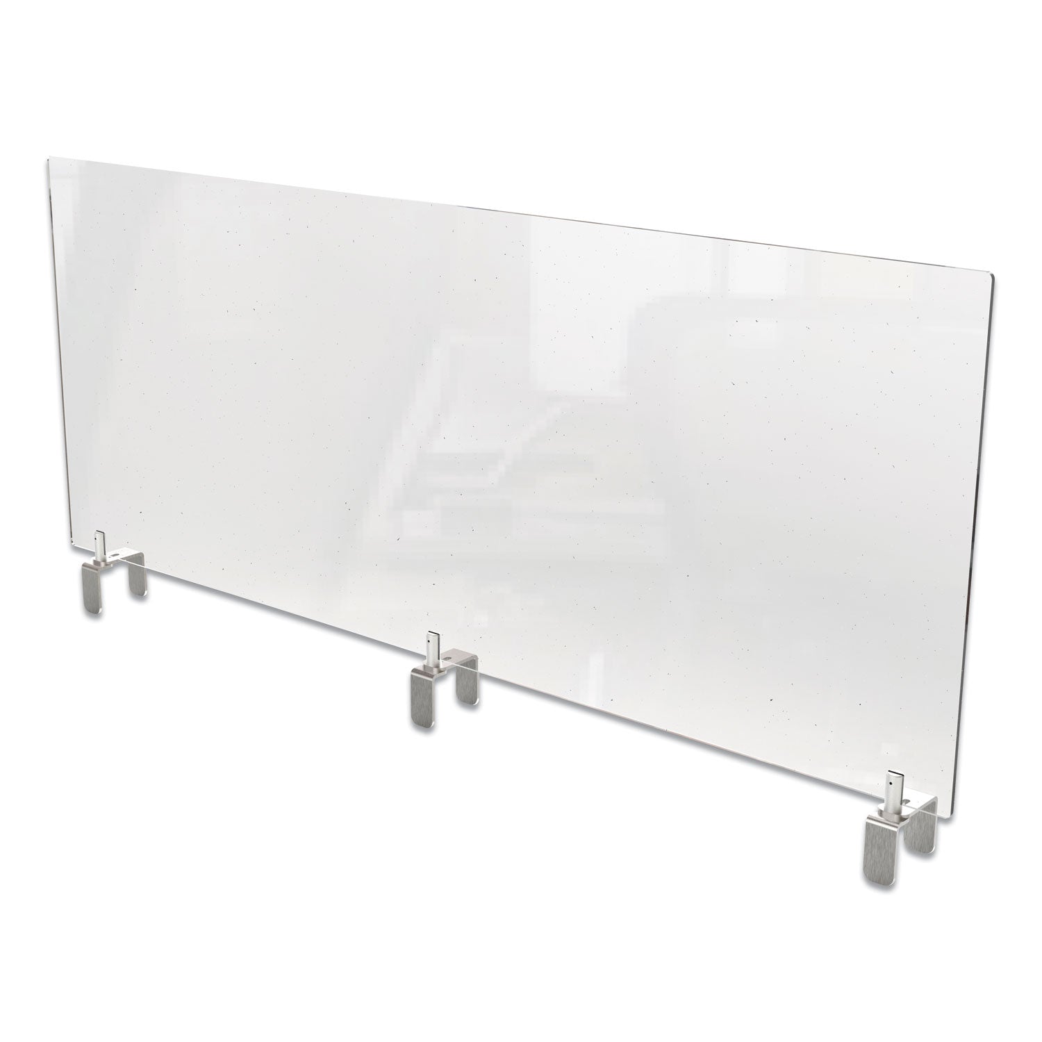 Clear Partition Extender | 48 x 30 | With Clamp
