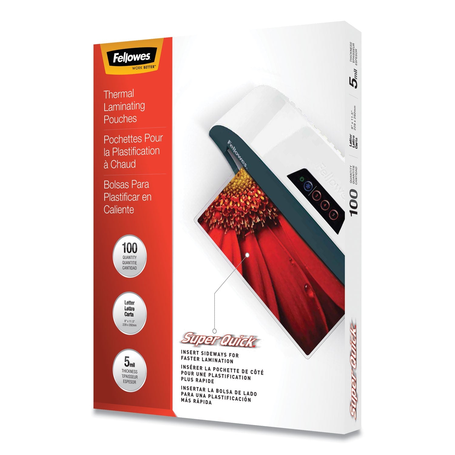 Laminating Pouches | 5 Mil, 9x11, 100/Pack