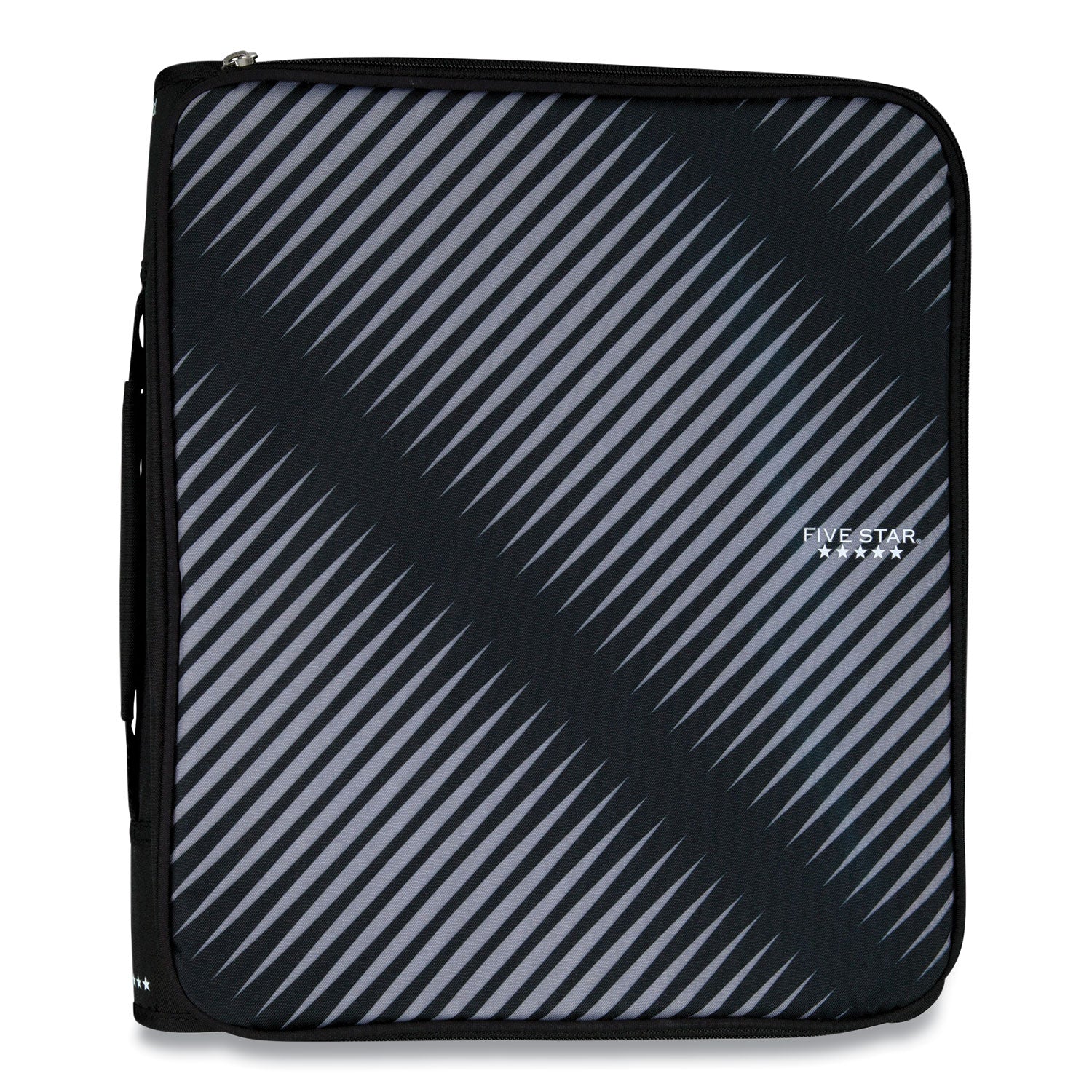 Five Star Zipper Binder | 2" Black/Gray Zebra