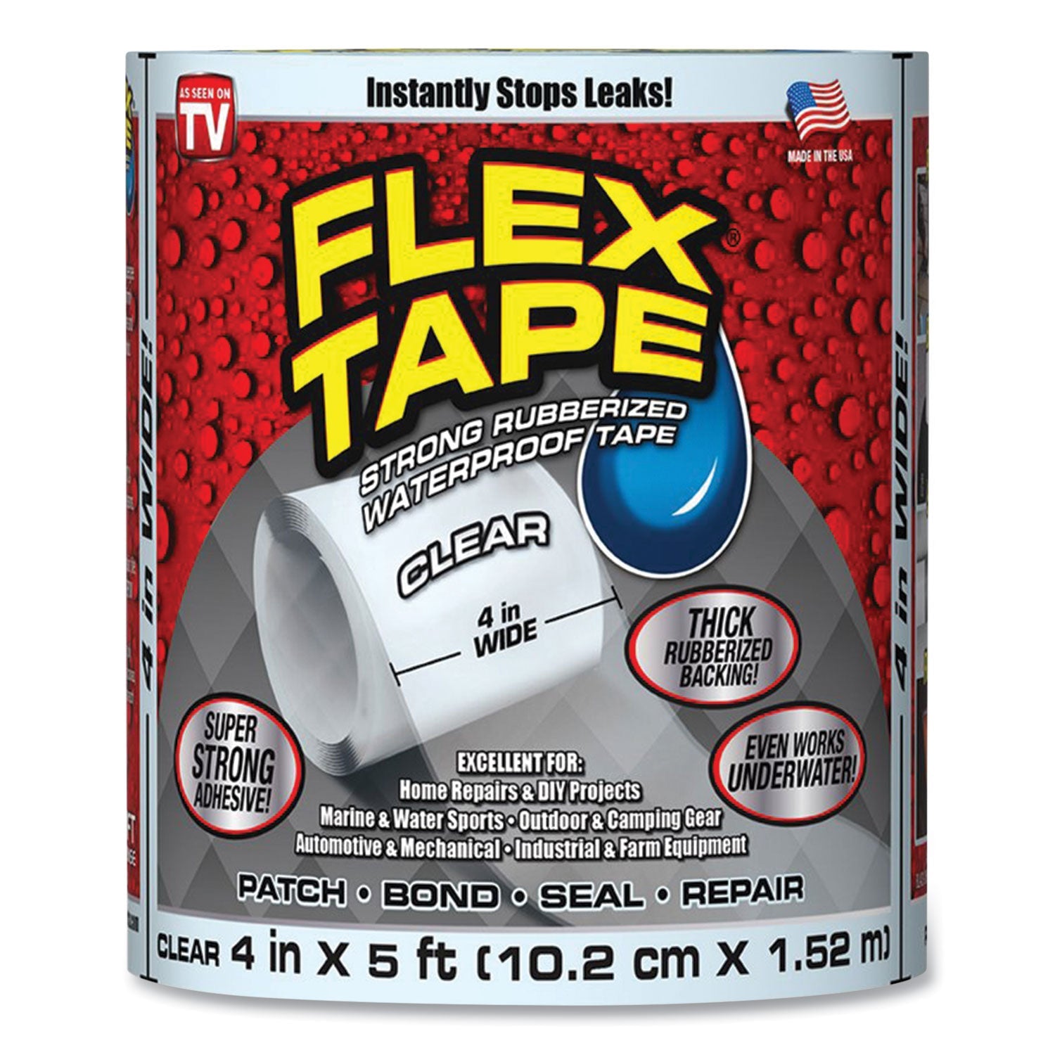General Purpose Repair Tape | Clear | Flex Seal
