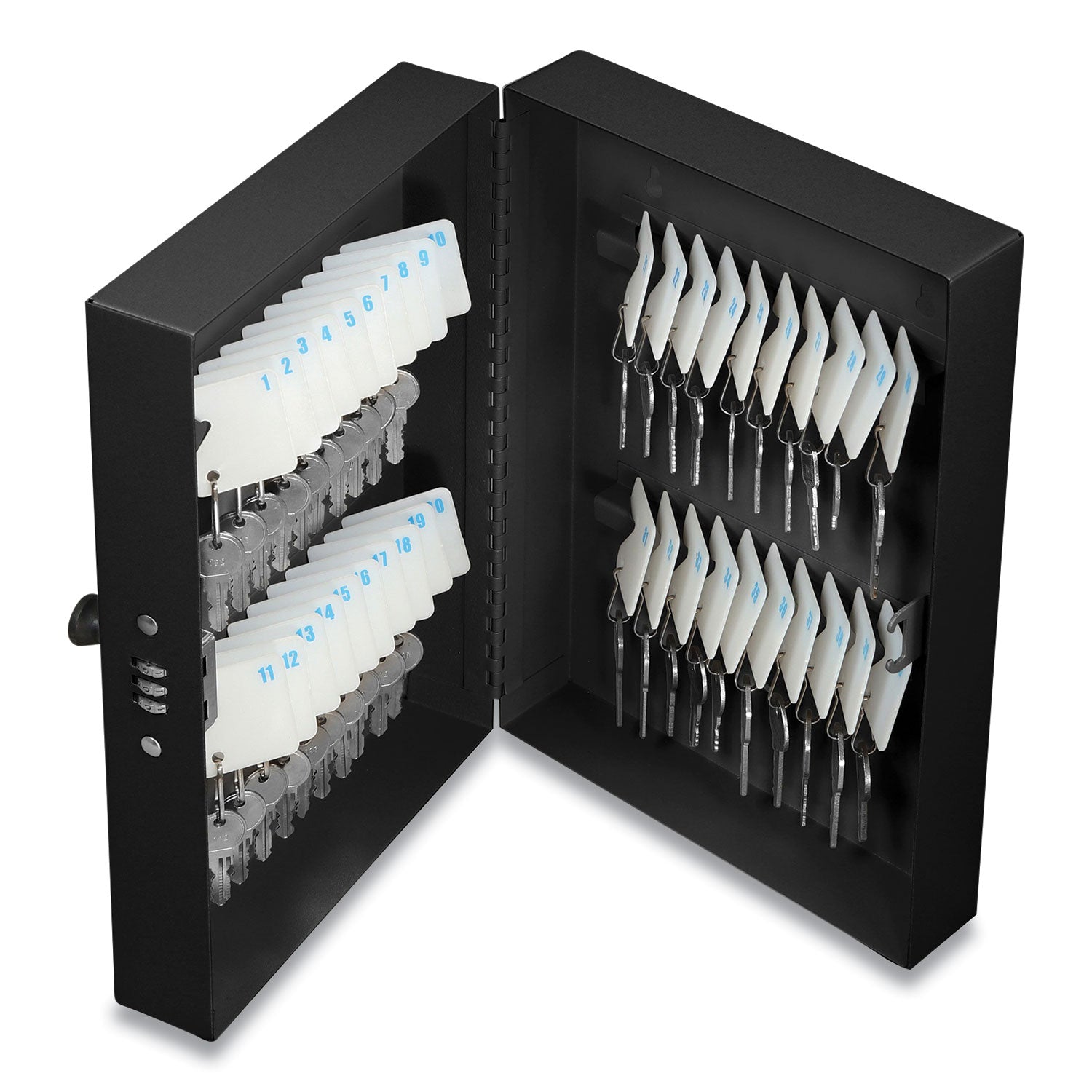 40 Slot Key Box | Combination Lock | Black