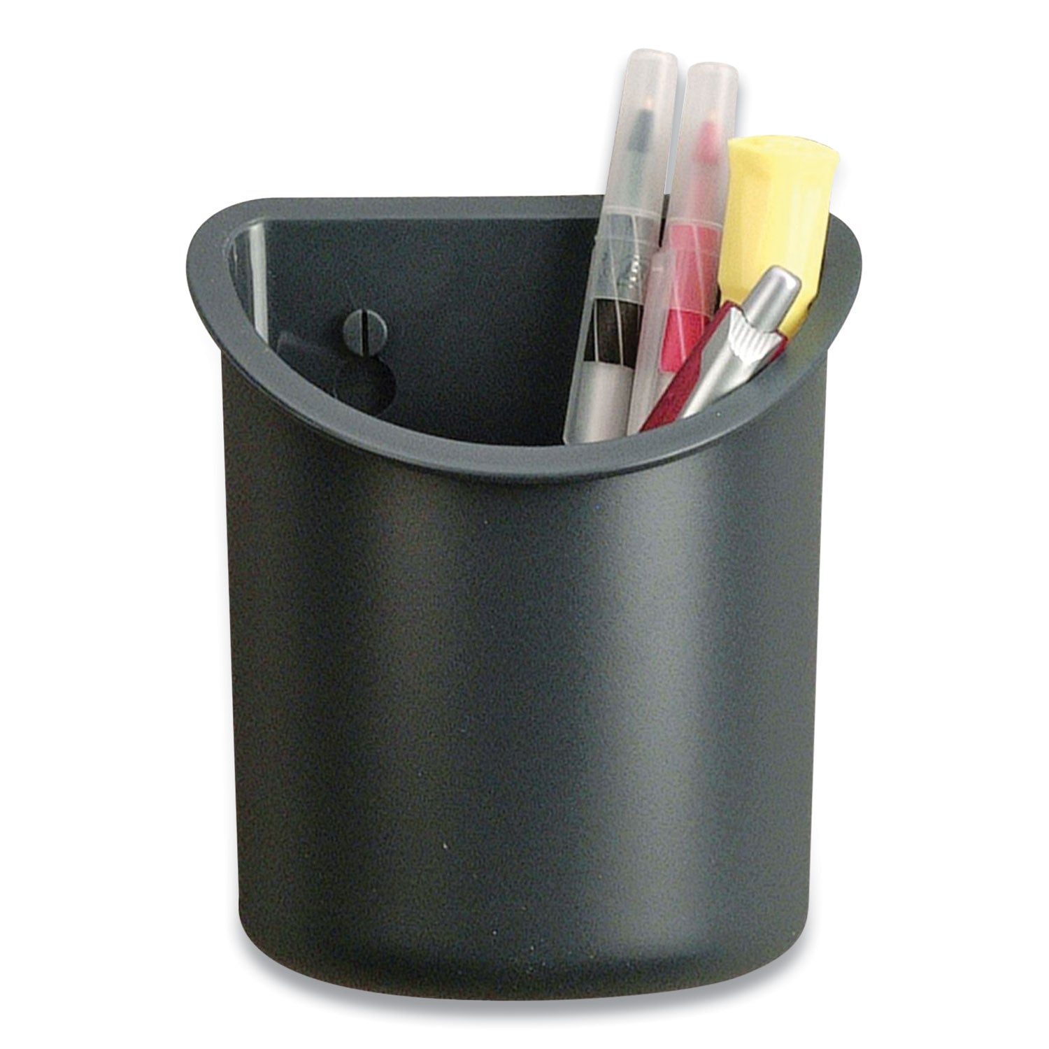 Verticalmate Plastic Pencil Cup | Gray, Officemate