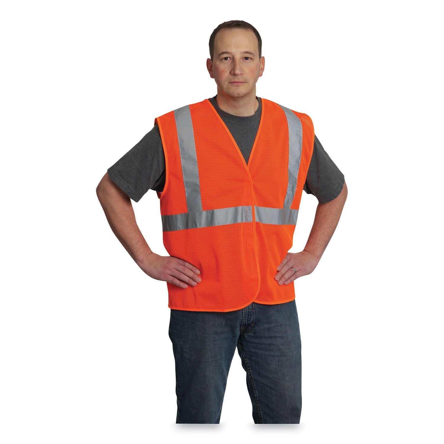 ANSI Class 2 Hook and Loop Safety Vest | XL