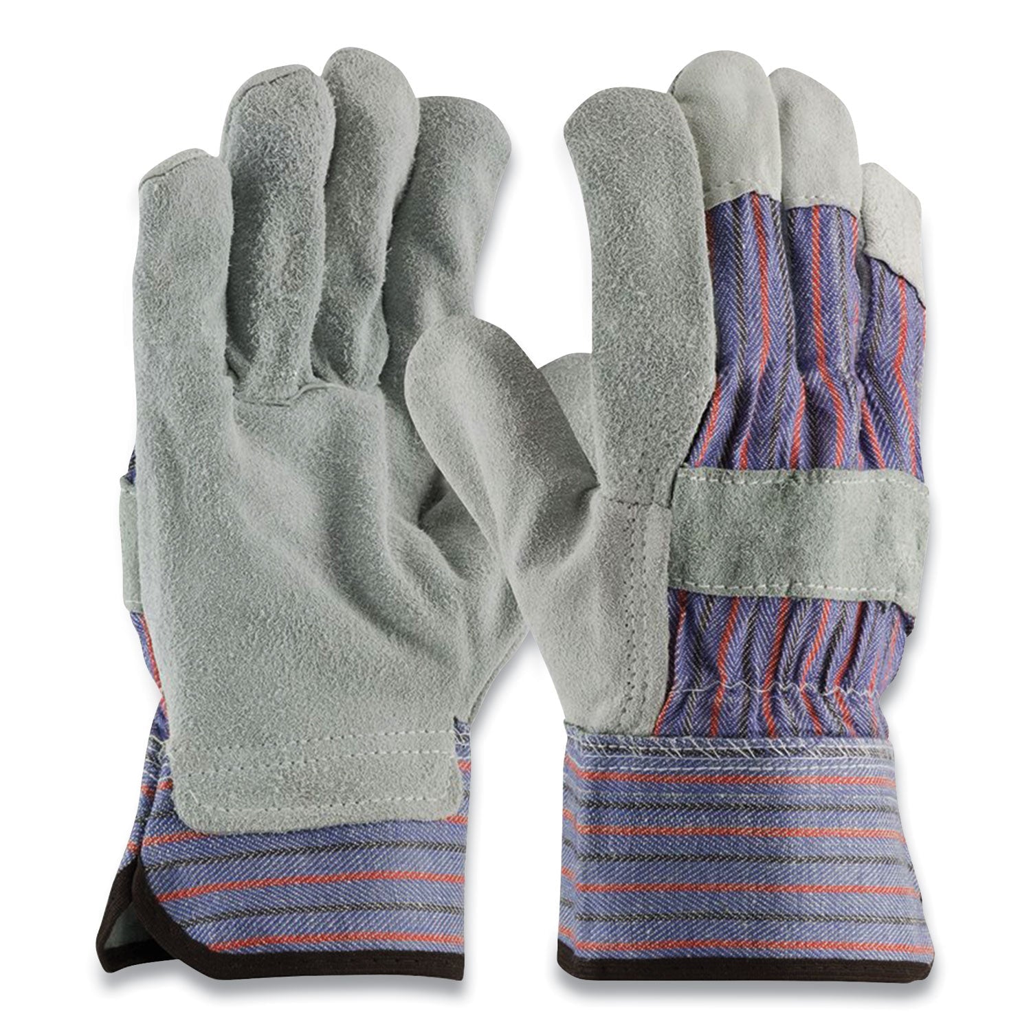 Shoulder Split Cowhide Leather Palm Gloves | L