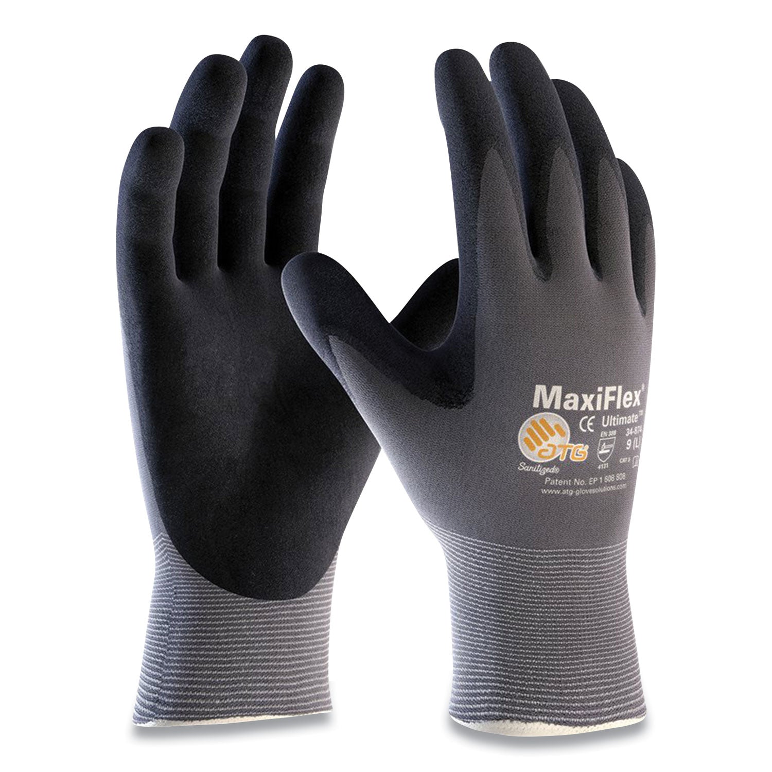 Seamless Knit Nylon Gloves | X-Large | 12-Pair