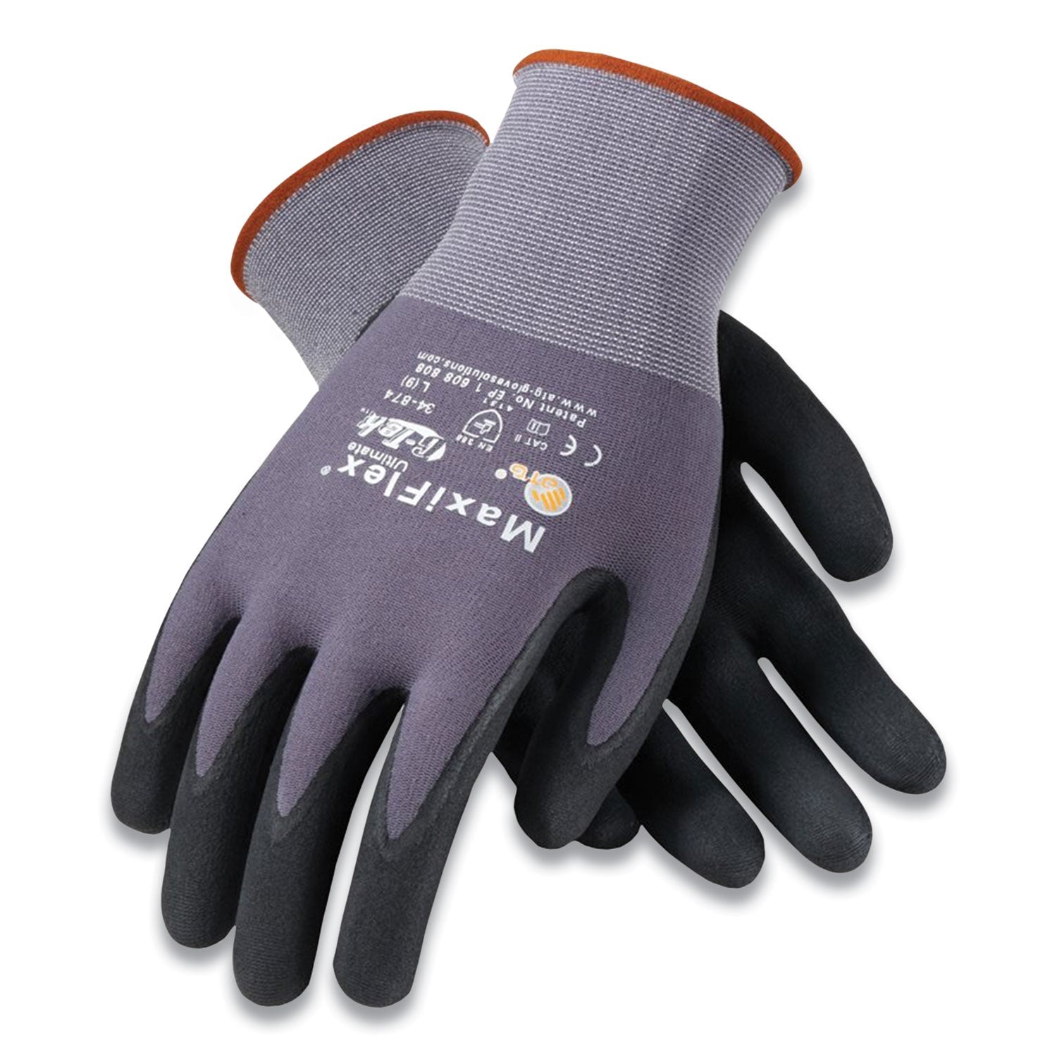 Seamless Knit Nylon Gloves | Large | 12-Pairs