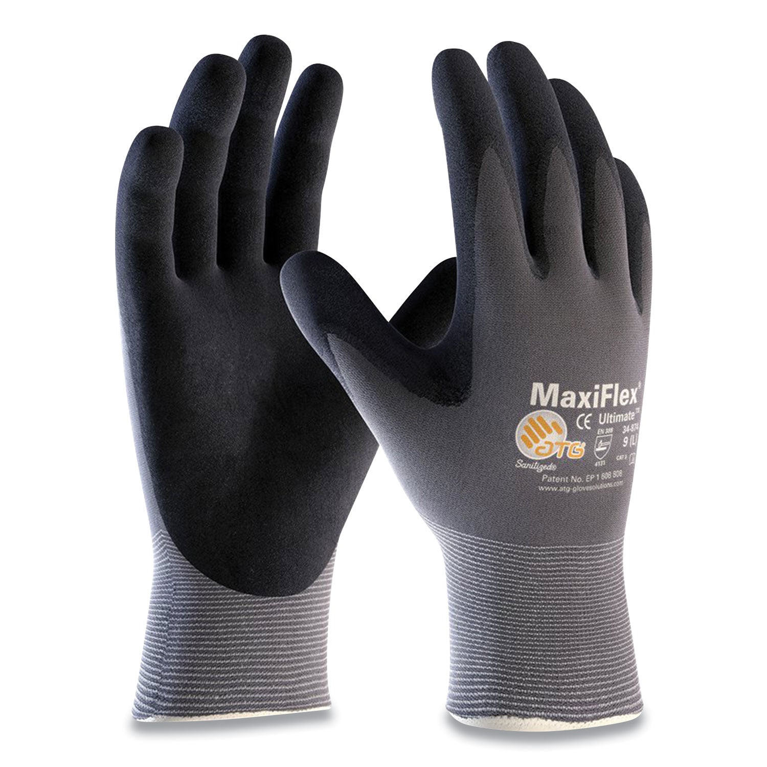 Seamless Knit Nylon Gloves | Medium | 12-Pairs