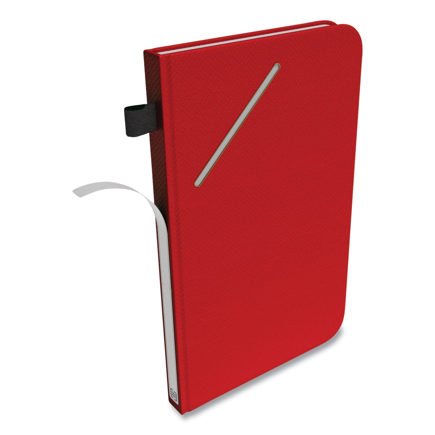 TRU RED™ Medium Starter Journal, 1-Subject, Narrow Rule, Red Cover, (192) 8 x 5 Sheets