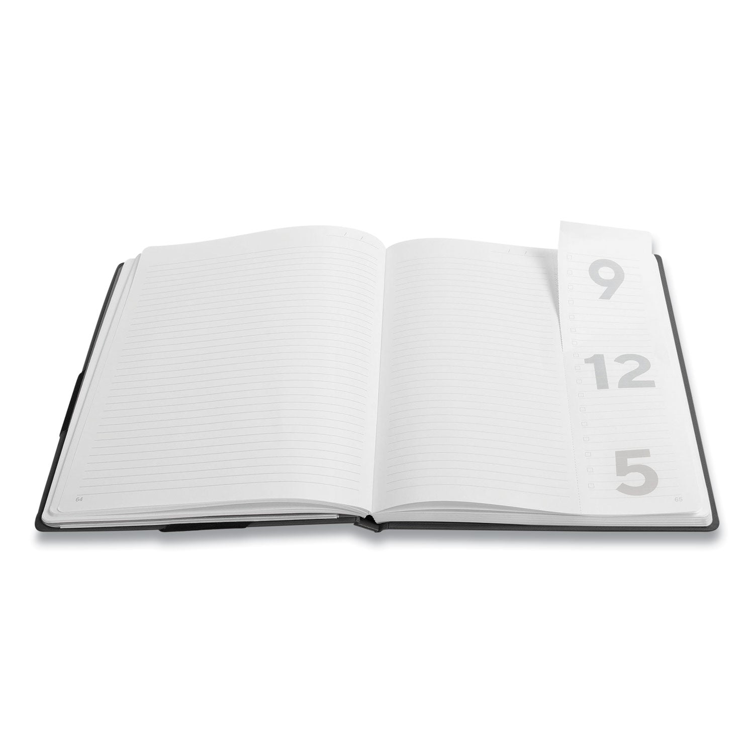 TRU RED™ Large Starter Journal, 1-Subject, Narrow Rule, Black Cover, (192) 10 x 8 Sheets