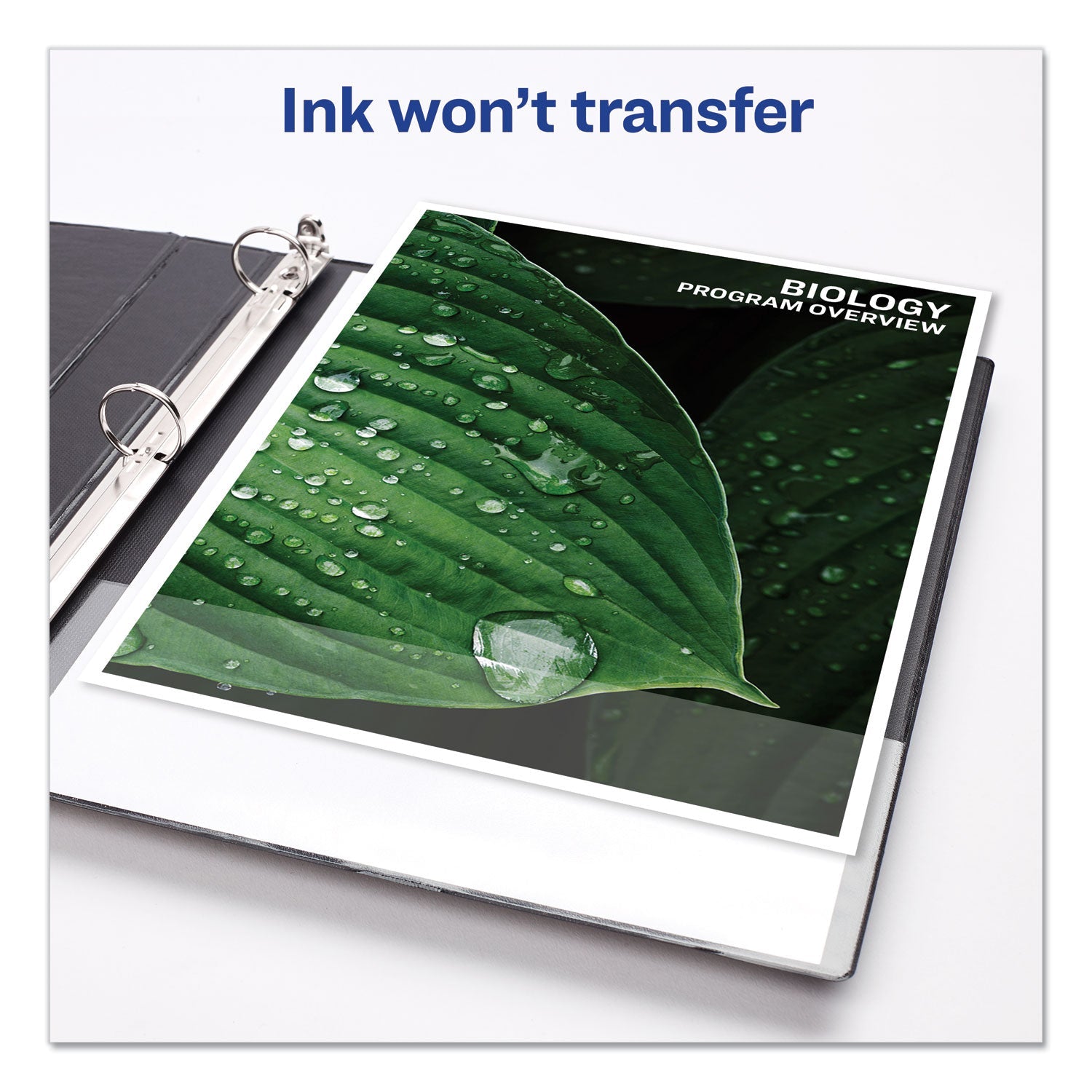 Avery® Economy Non-View Binder With Round Rings, 3 Rings, 2" Capacity, 11 X 8.5, Black, (3501) - Bloom Skins