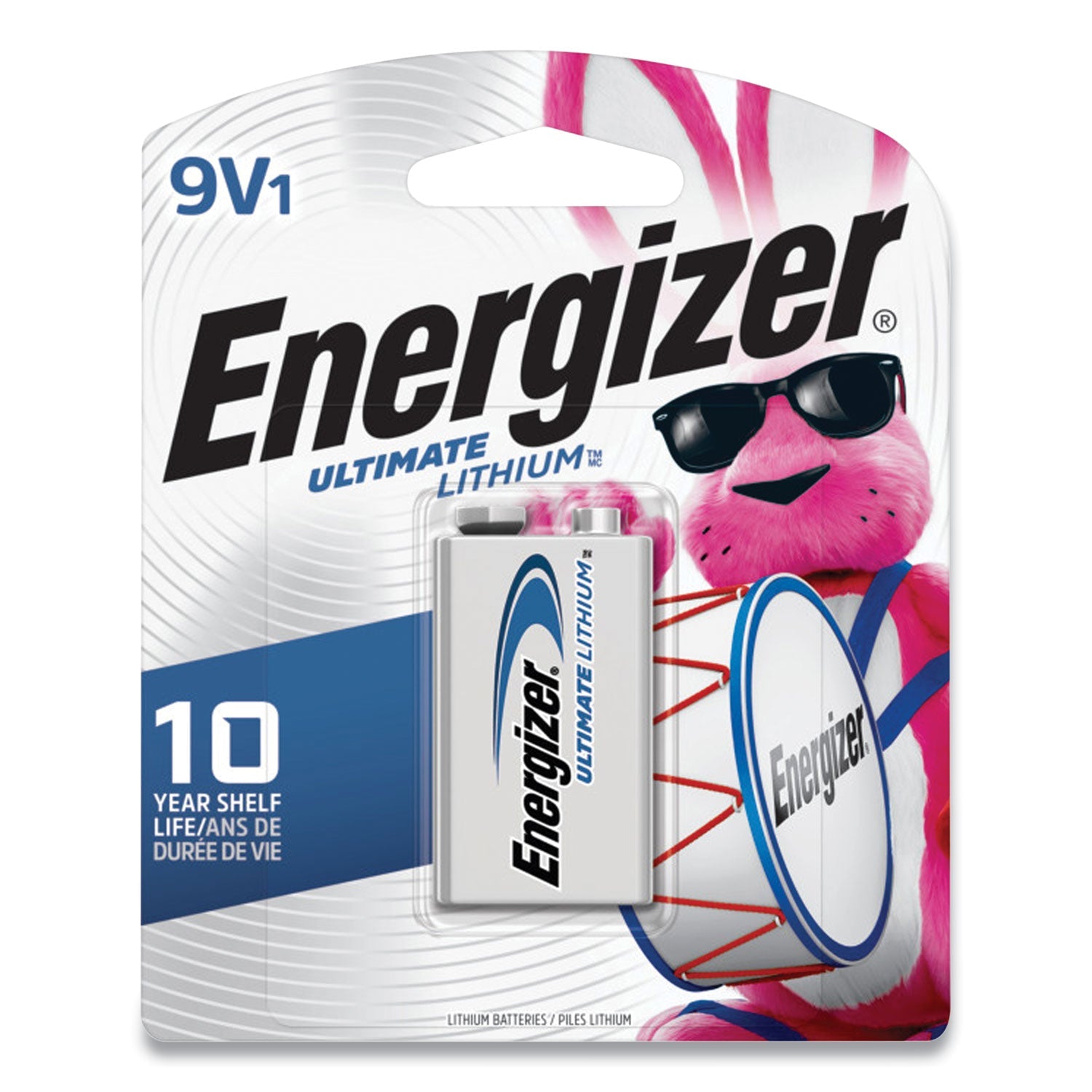 Energizer® Ultimate Lithium 9v Batteries