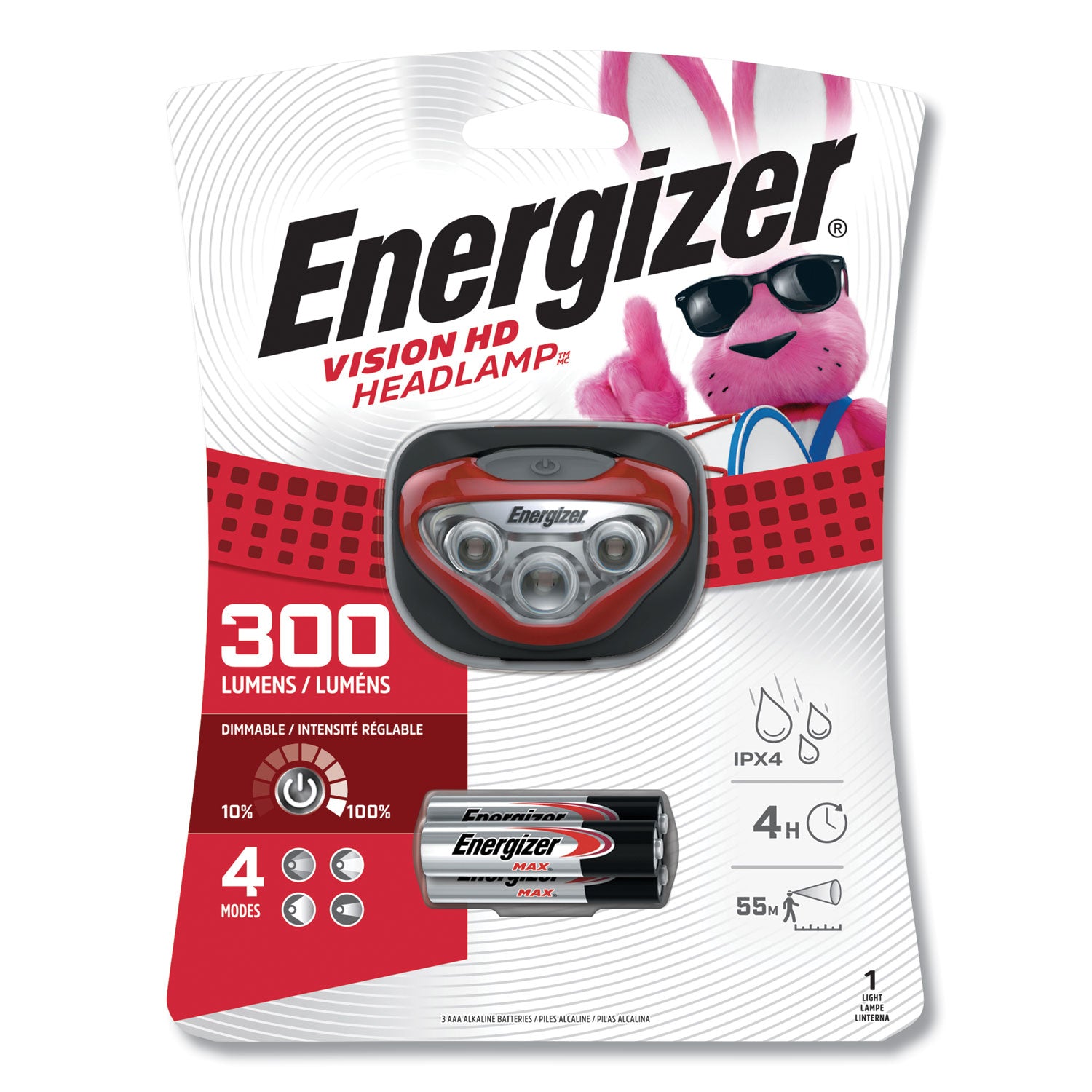 LED Headlight | 3 AAA Red