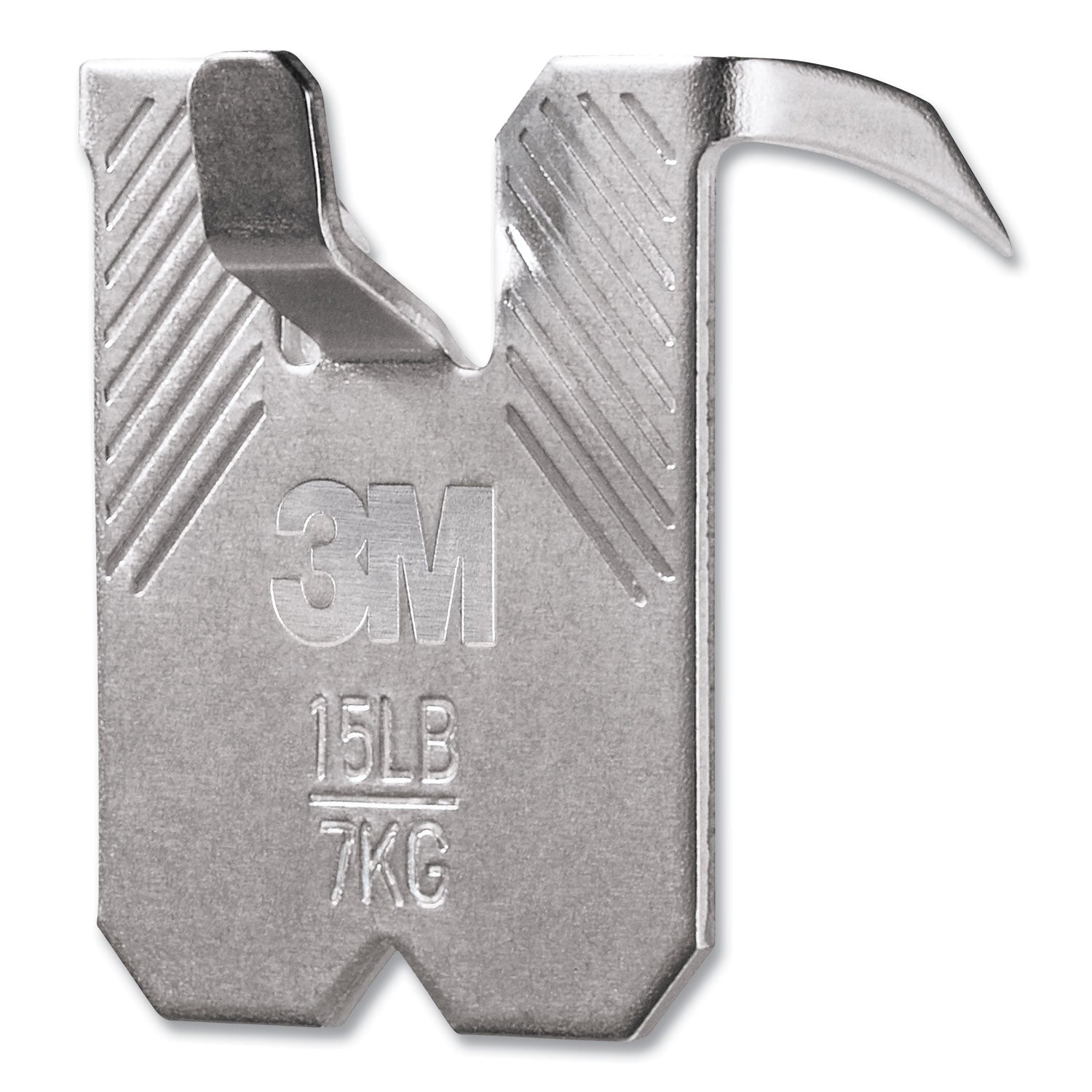3M™ Claw Drywall Picture Hanger, Stainless Steel, 15 lb Capacity, 5 Hooks and 5 Spot Markers