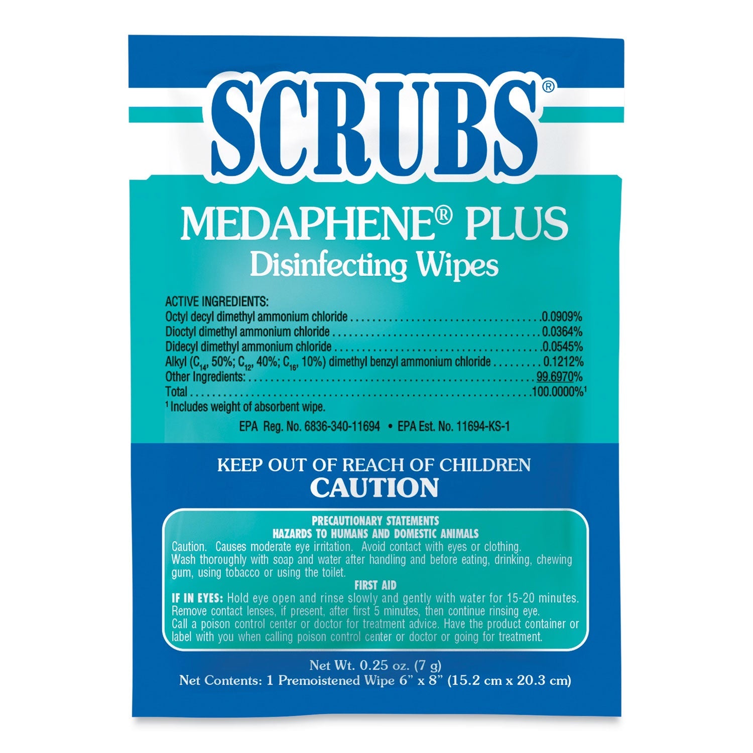Disinfectant Wet Wipes | 100 Individual Packs