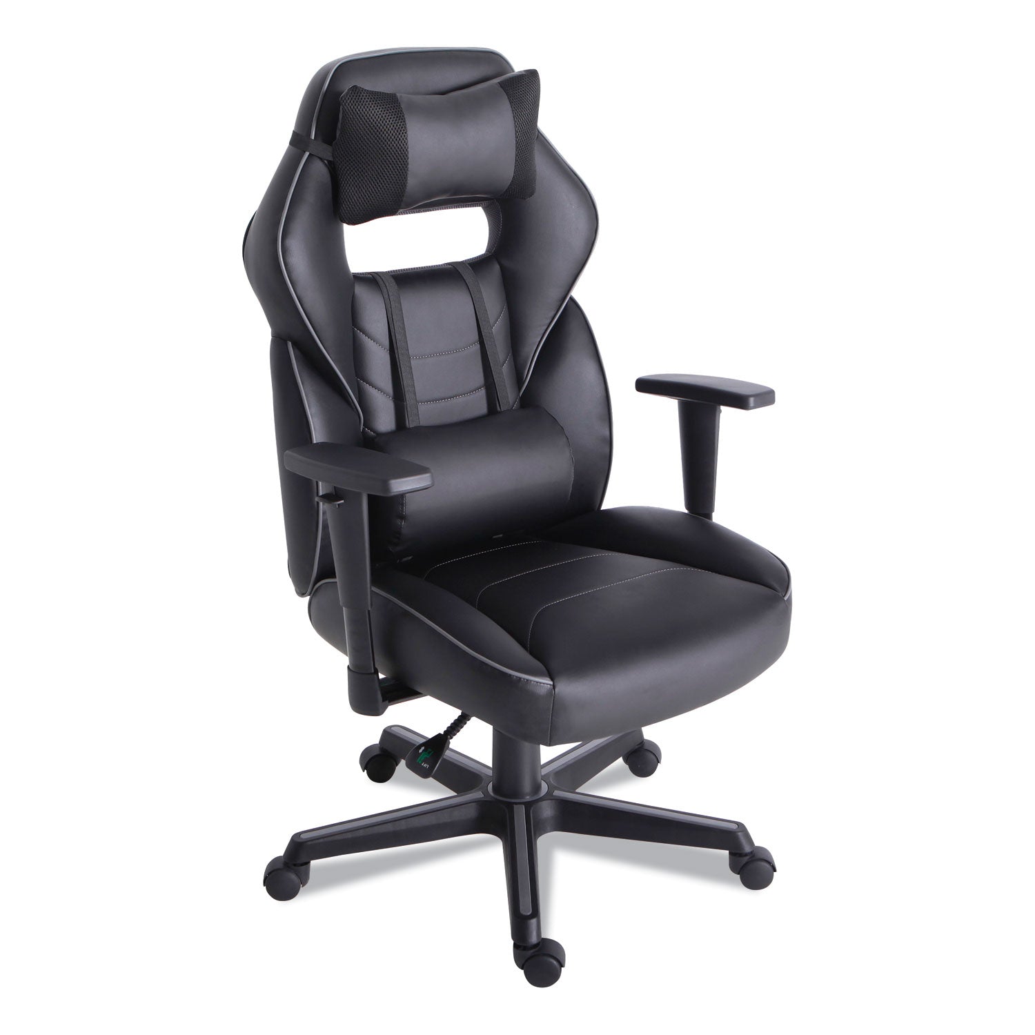 Ergonomic Gaming Chair | Black/Gray | Alera®