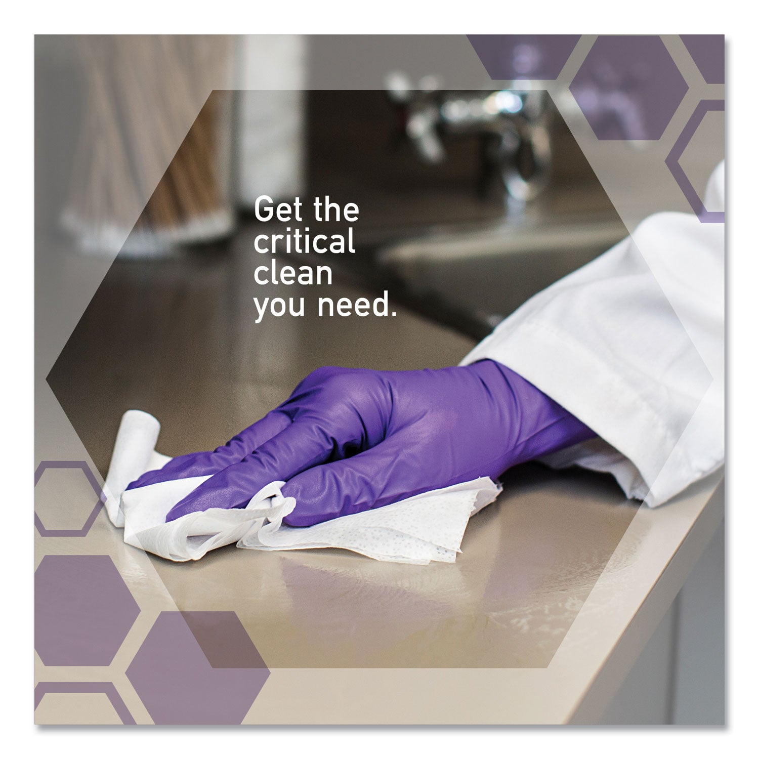 Kimtech™ Wettask System Prep Wipers For Bleach/disinfectants/sanitizers Hygienic Enclosed System Refills, W/canister, 55/rl,12 Roll/ct - Bloom Skins