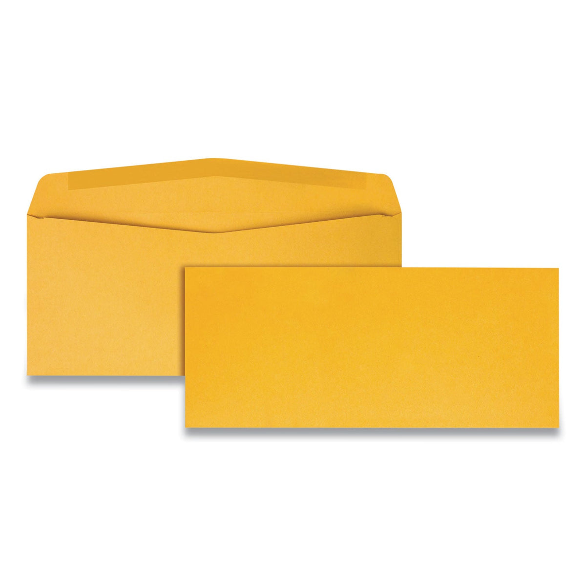 Quality Park™ Kraft Envelope, #10, Commercial Flap, Gummed Closure, 4.13 X 9.5, Brown Kraft, 500/box