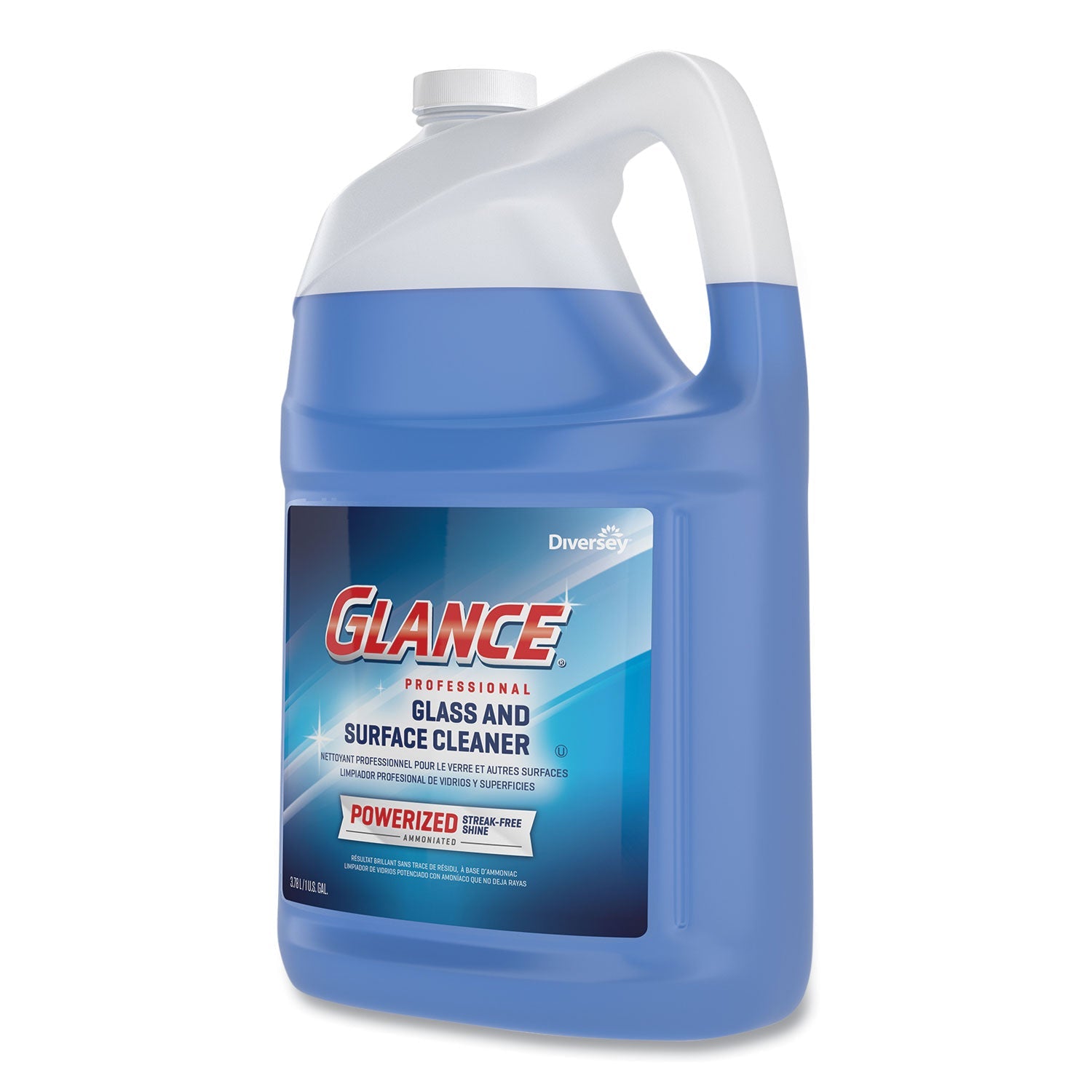Diversey™ Glance Powerized Glass And Surface Cleaner, Liquid, 1 Gal, 2/carton