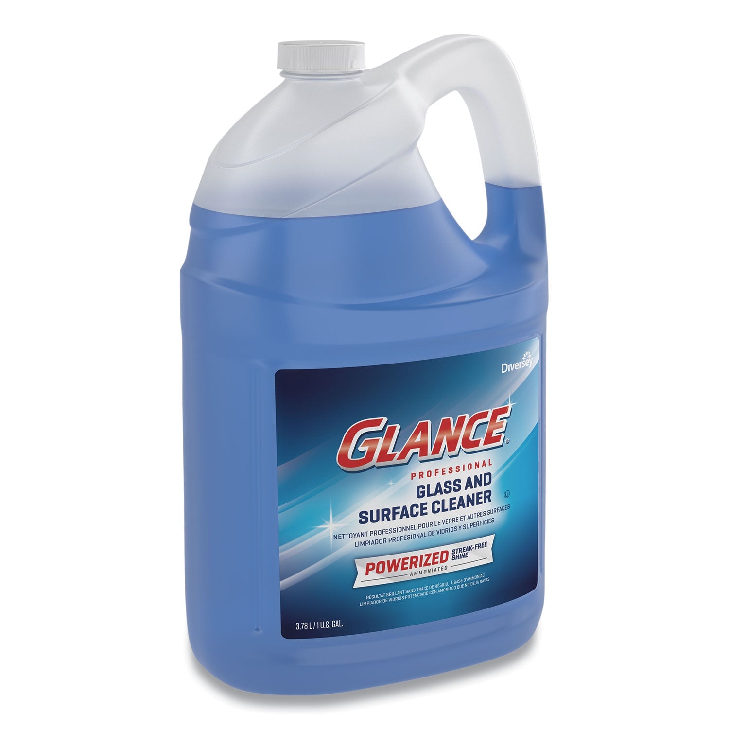 Diversey™ Glance Powerized Glass And Surface Cleaner, Liquid, 1 Gal, 2/carton