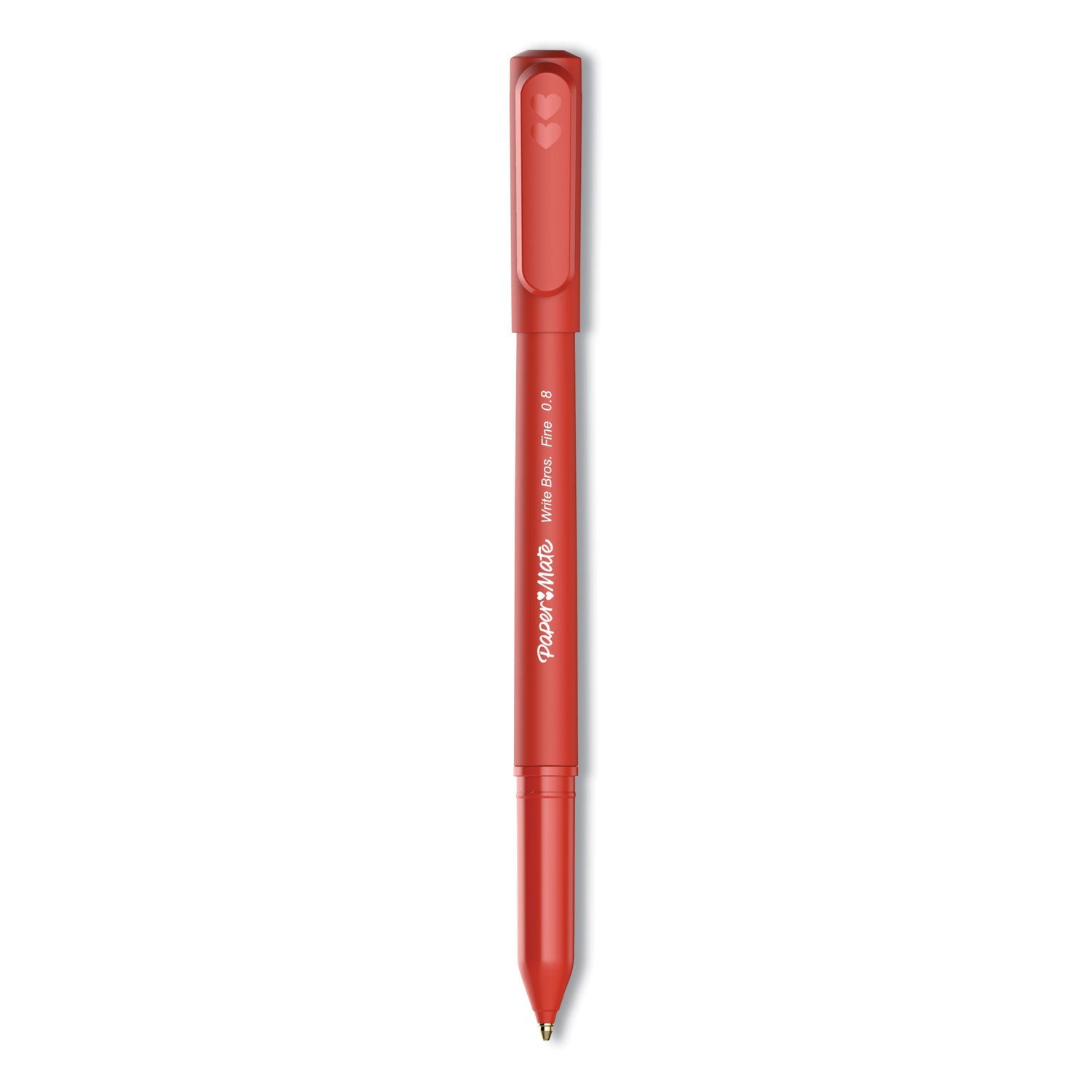 Paper Mate Write Bros. Ballpoint Pen | Fine Red
