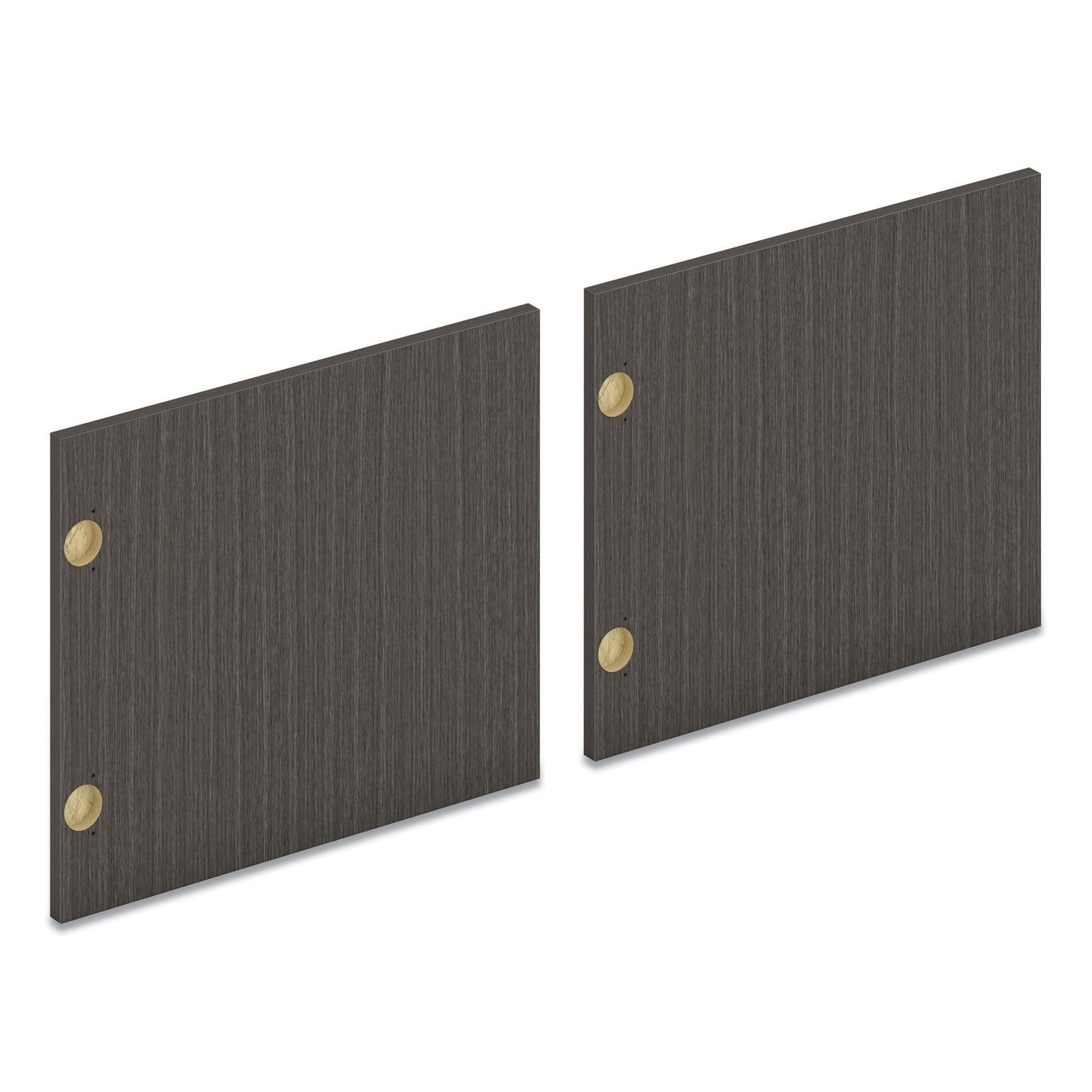 Mod Laminate Doors | For 72" Hutch, Slate Teak