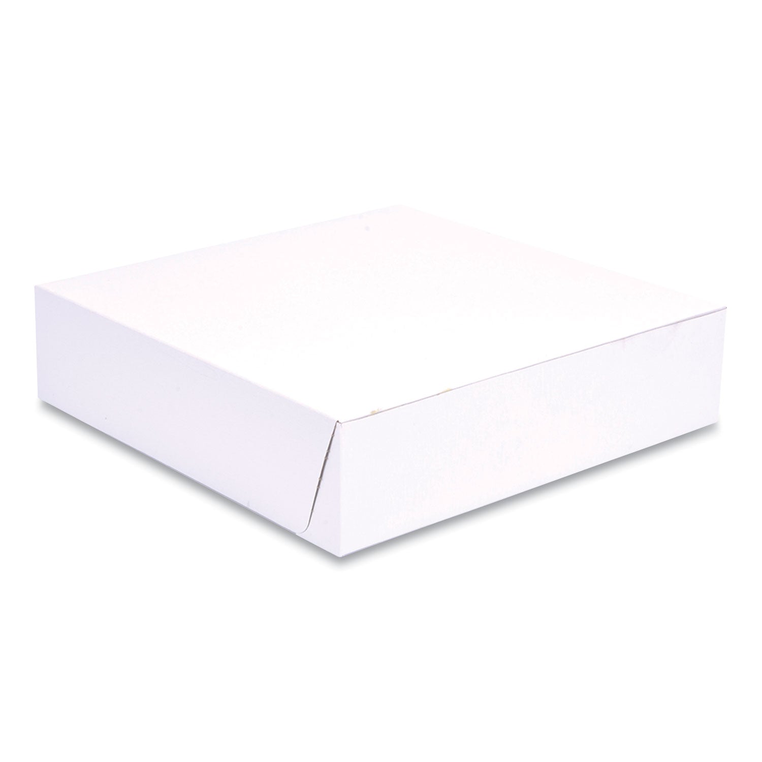 SCT® White One-Piece Non-Window Bakery Boxes, 10 x 10 x 2.5, White, Paper, 250/Bundle - Bloom Skins