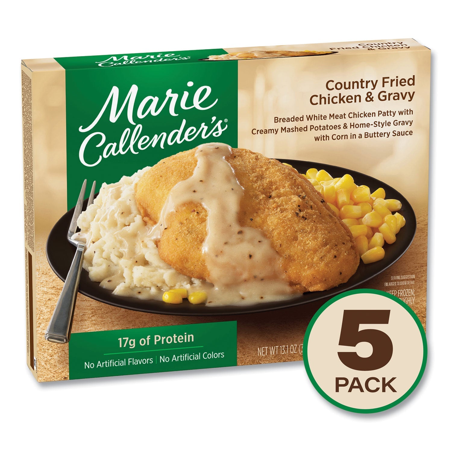 Marie Callender's® Country Fried Chicken and Gravy, 13.1 oz Bowl, 5/Pack