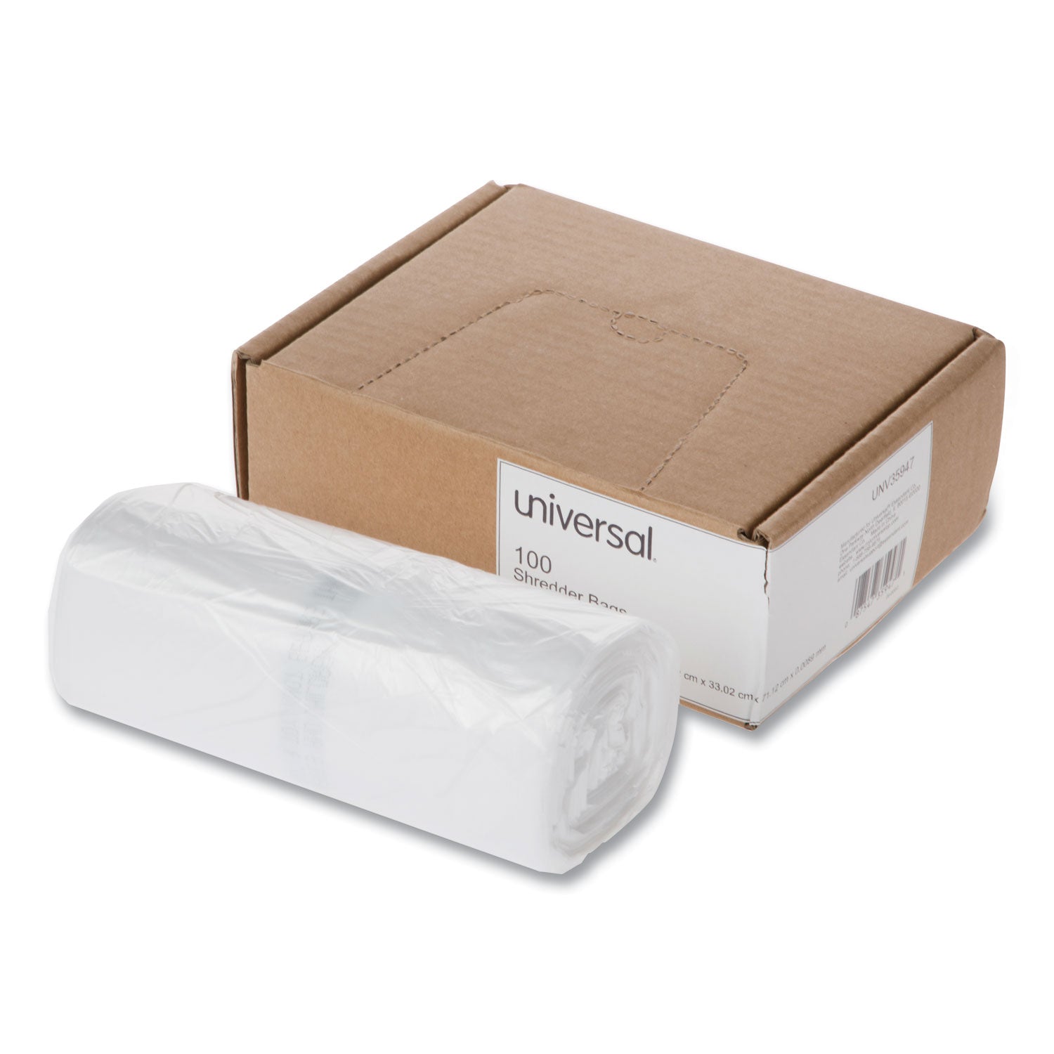Universal® High-Density Shredder Bags, 16 Gal Capacity, 100/box