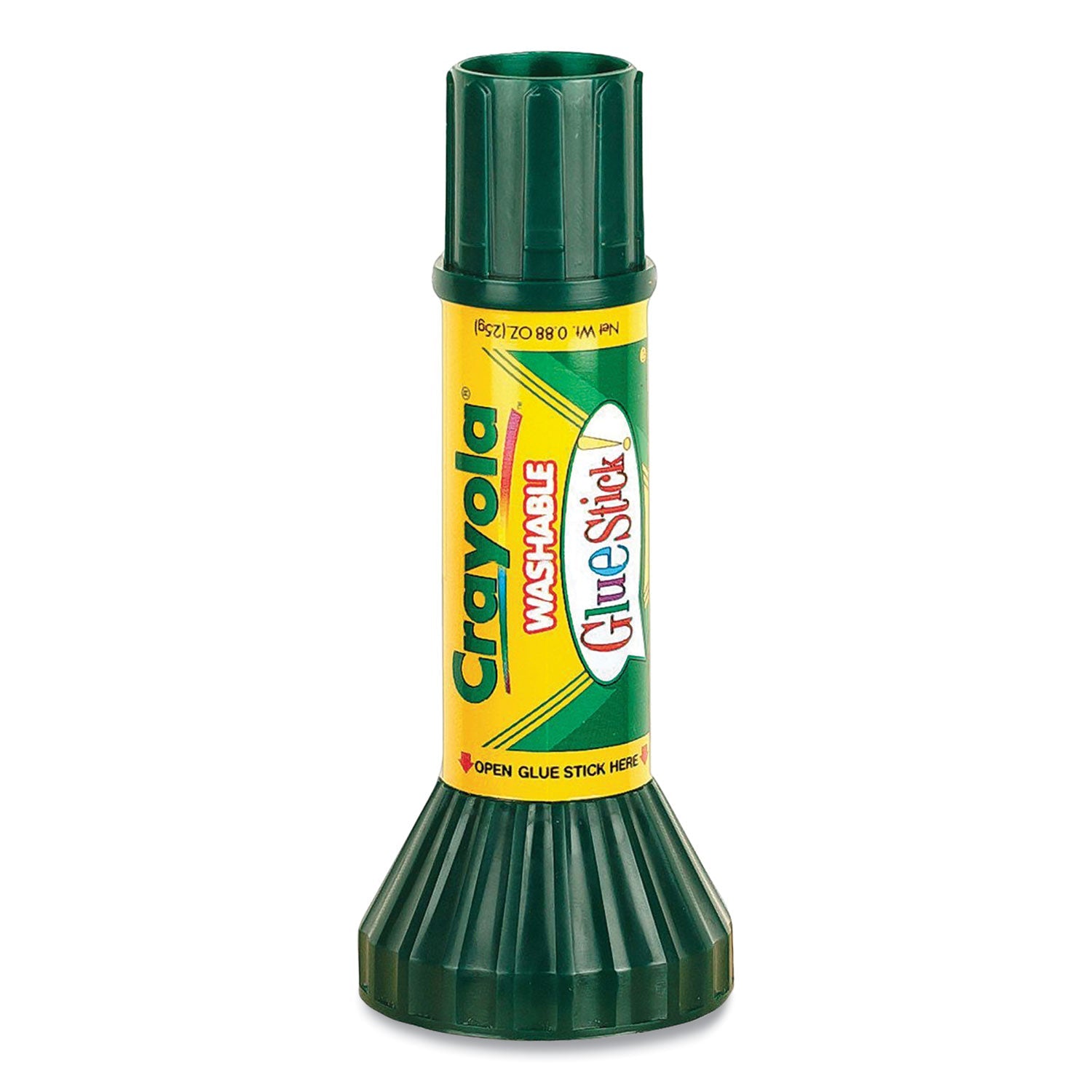 Crayola® Washable Glue Stick, 0.88 Oz, Dries Clear, 12/pack