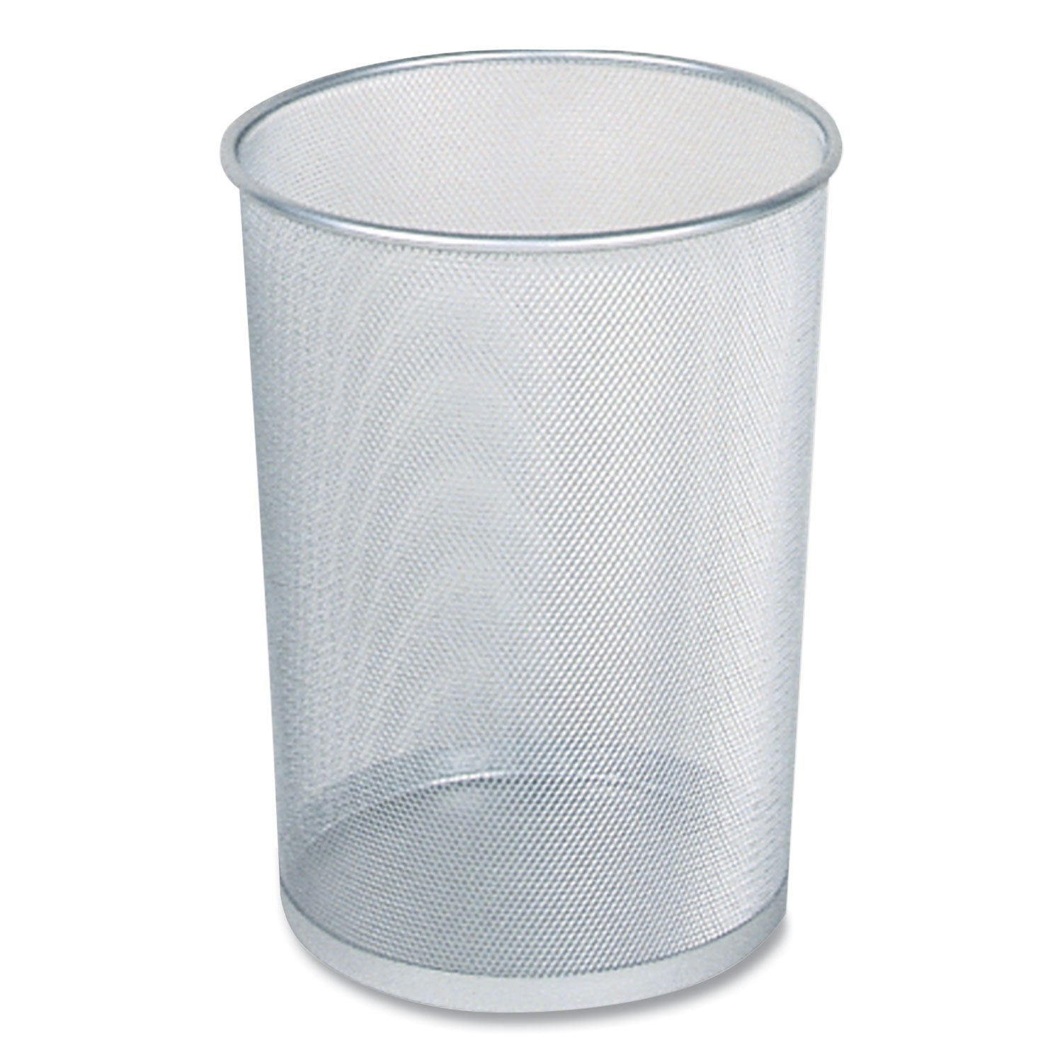 Rubbermaid Commercial Steel Mesh Wastebasket | Silver