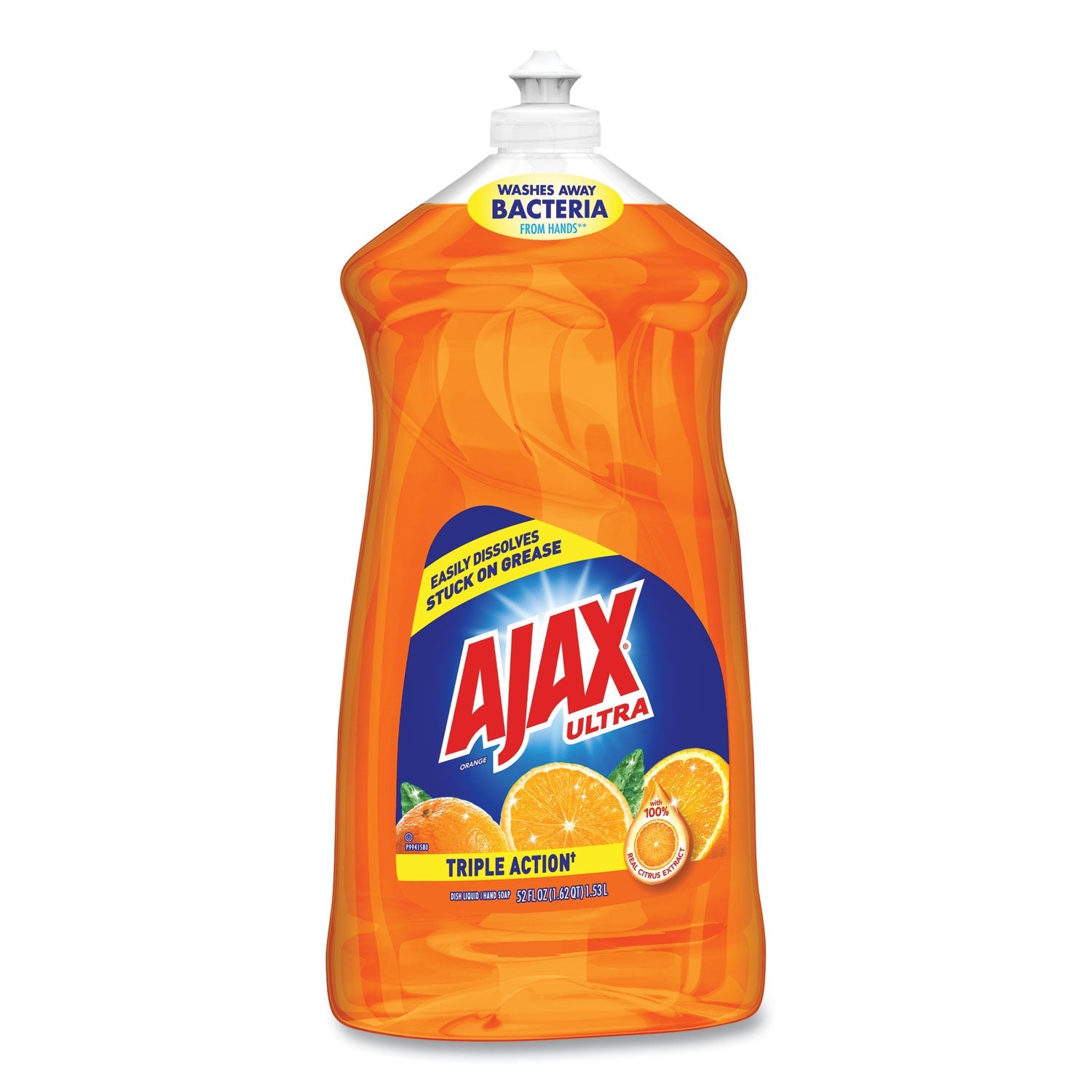Antibacterial Dish Detergent | Orange, 52oz, Ajax®