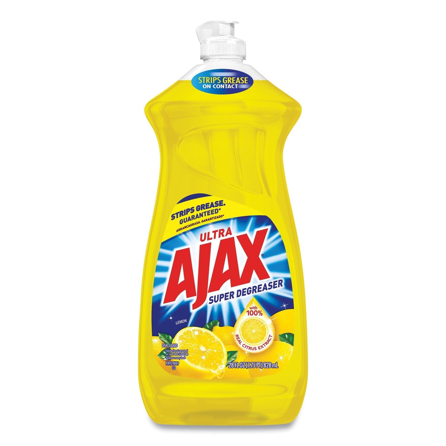 Ajax® Dish Detergent, Lemon | 28 Oz Bottle