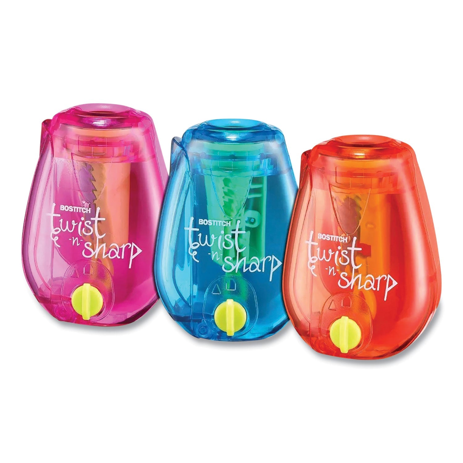 Twist-N-Sharp Pencil Sharpener | Assorted, 3/box