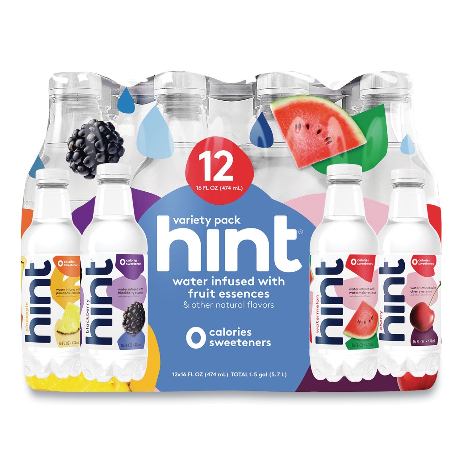Flavored Water Variety Pack | hint®, 12-Pack