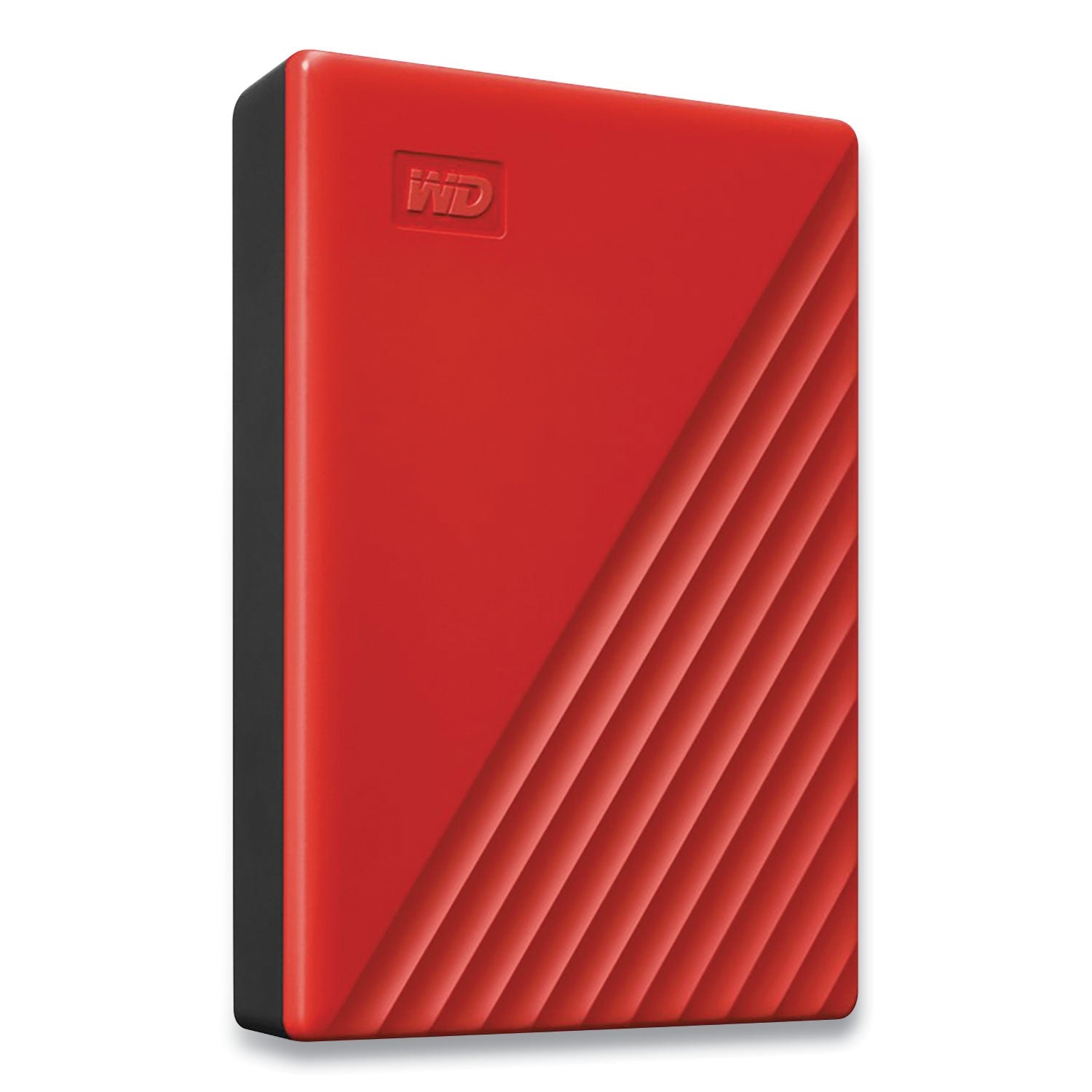 WD My Passport External Hard Drive, 4 Tb, Usb 3.2, Red